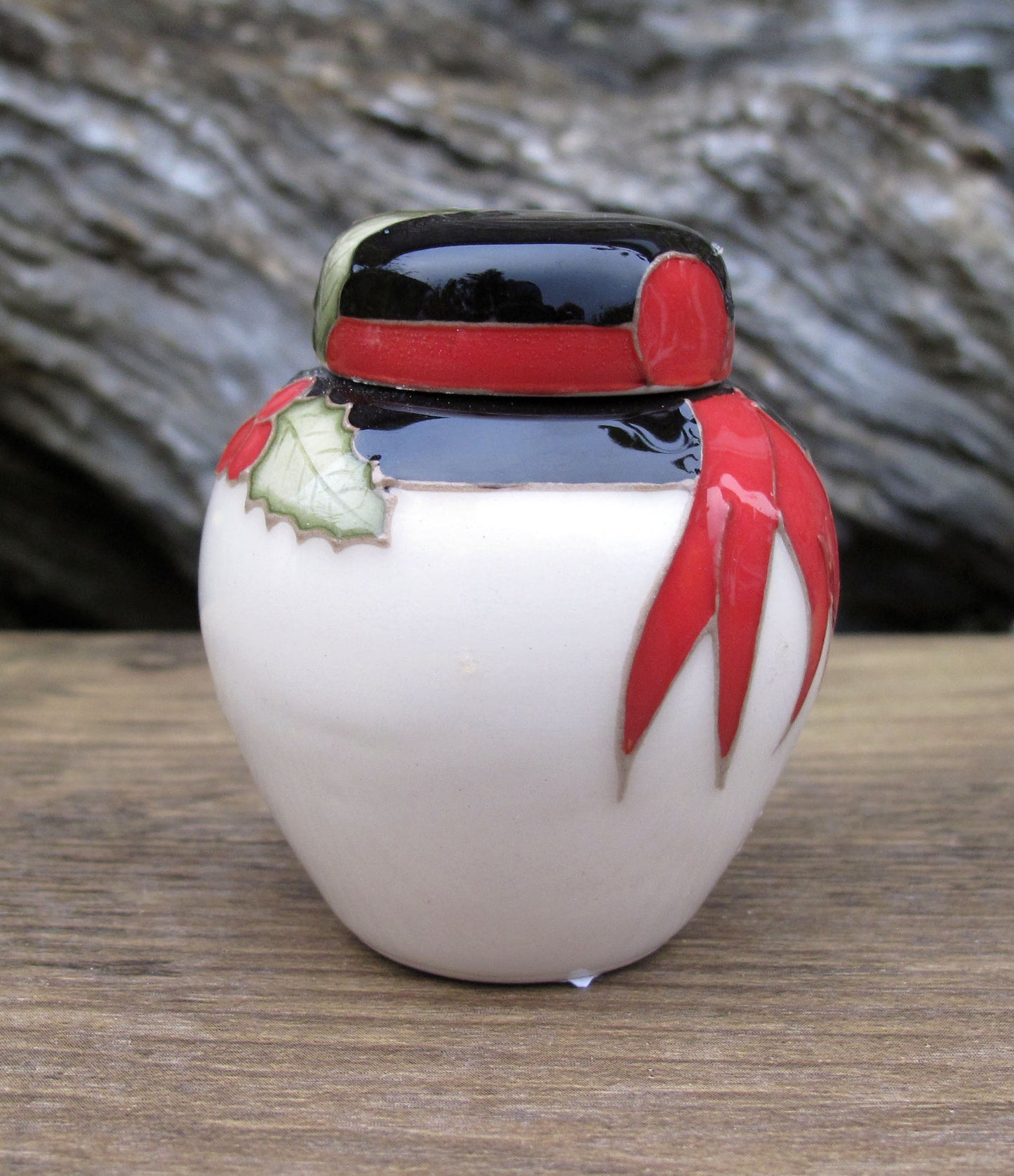 Moorcroft JOLLY SNOWMAN Miniature Ginger Jar 769/2 Retail Price £136 Christmas