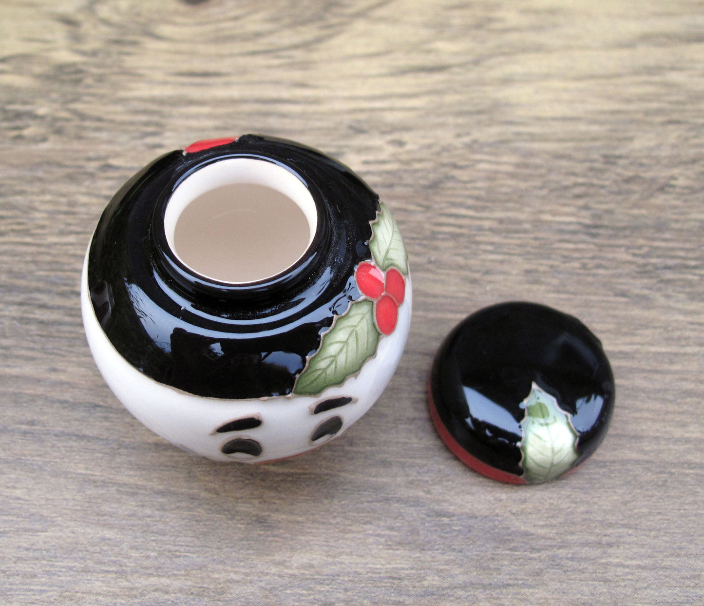 Moorcroft JOLLY SNOWMAN Miniature Ginger Jar 769/2 Retail Price £136 Christmas