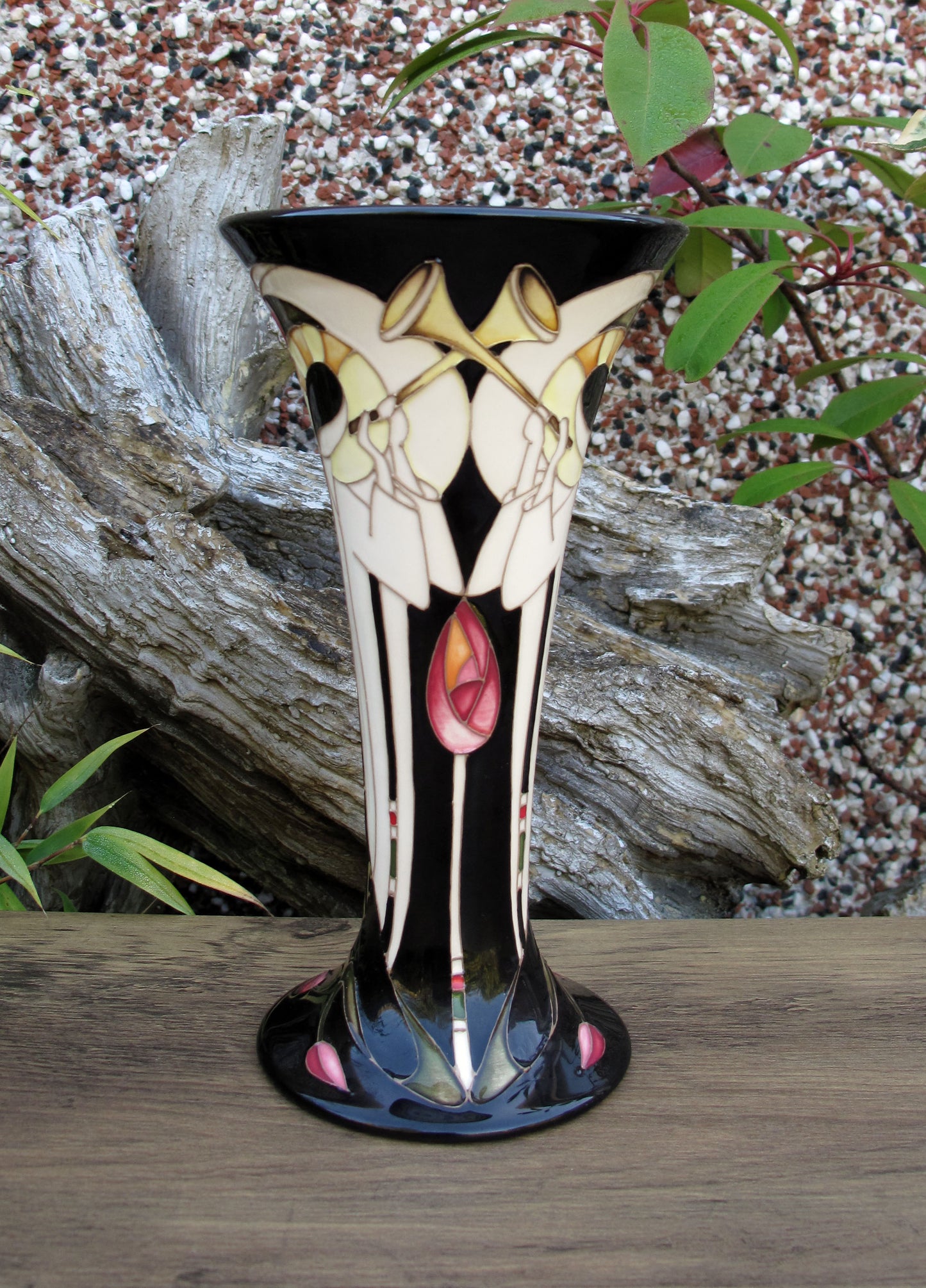 Moorcroft ANGELS WITH TRUMPETS Vase 85/8 Limited Edition 20/25 Retail Price £535