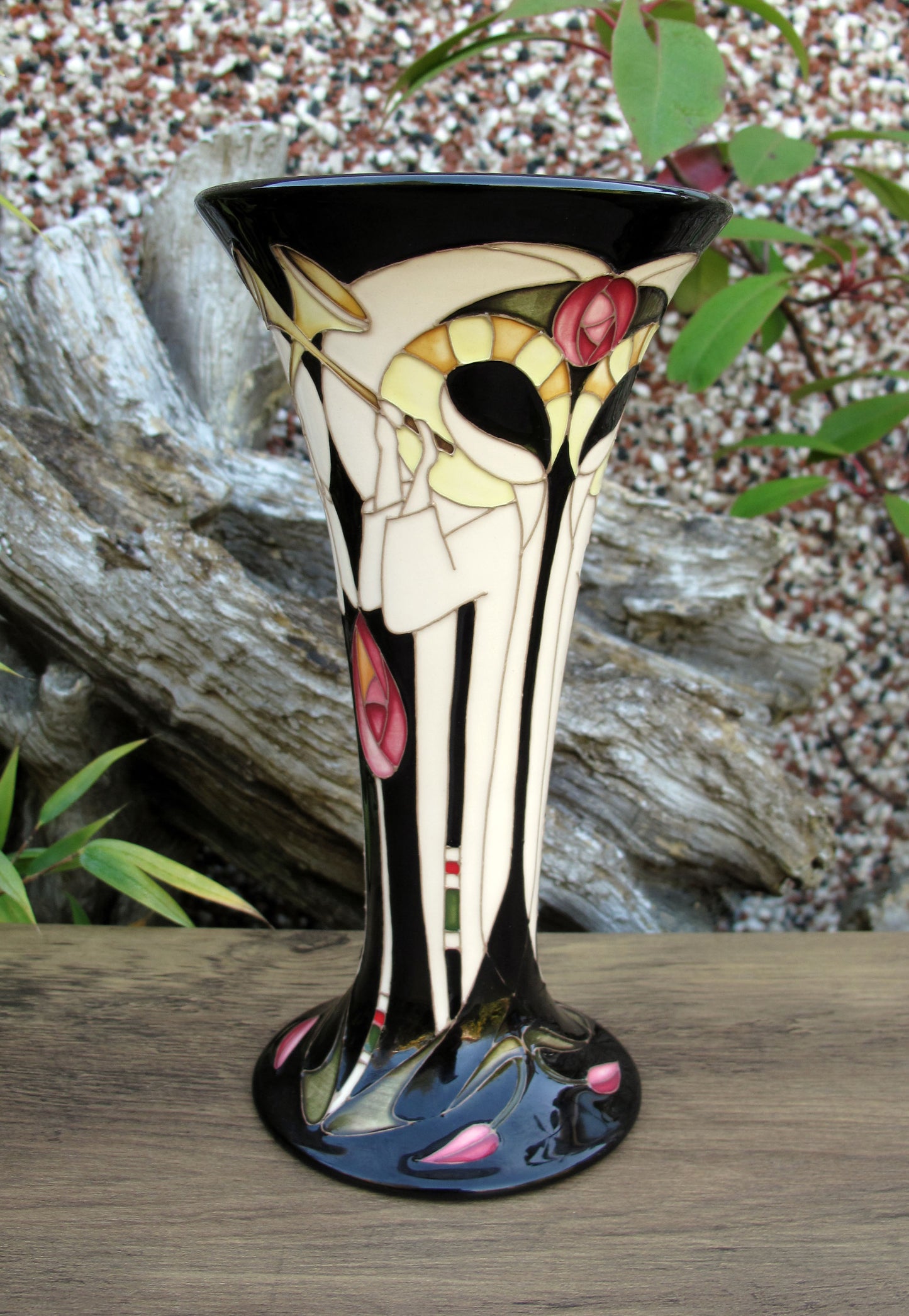 Moorcroft ANGELS WITH TRUMPETS Vase 85/8 Limited Edition 20/25 Retail Price £535