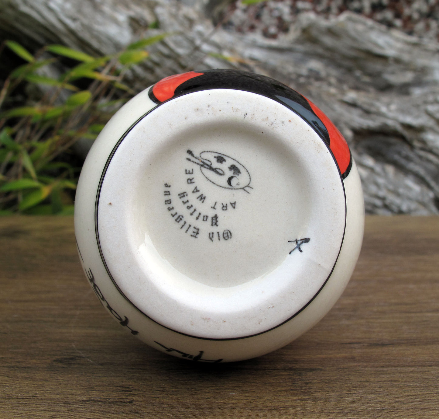 Lorna Bailey Early HILL HOUSE BUD VASE The 1st Collectors Club Piece 1998