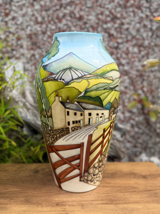 Moorcroft BACK DANE 200/15 Vase Number 9. Retail Price £2680