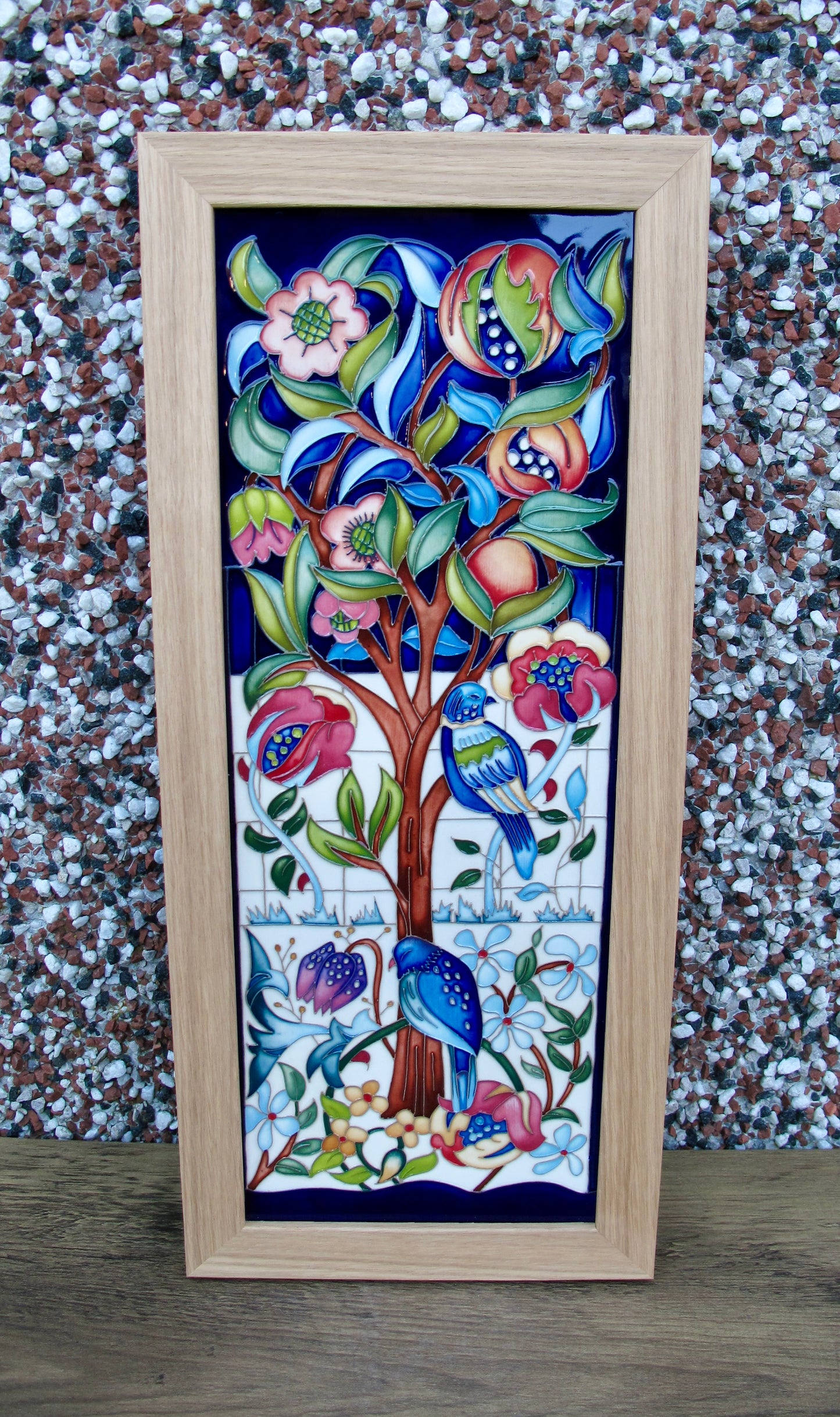 Moorcroft FRUIT FROM HEAVEN Plaque PLQ16 Numbered Edition 2. Retail Price £995
