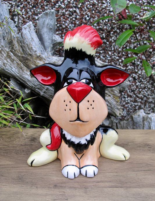 Lorna Bailey Rare Huge FIRESIDE TUFTY the Cat Limited Edition 2/2 Open Day