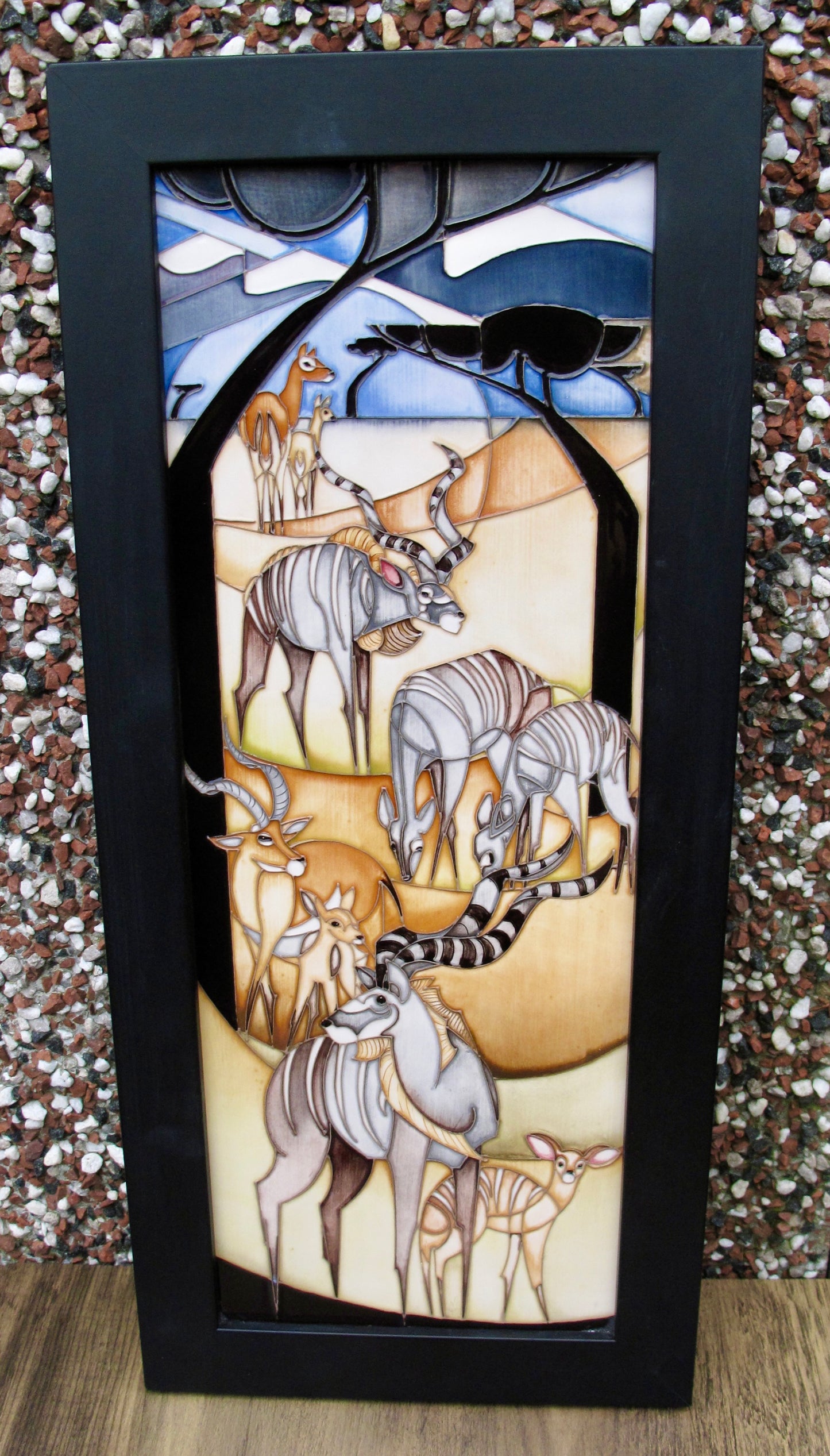 Moorcroft Exquisite KUDUS MASTER Plaque PLQ16 Trial 12.12.22 Retail Price £1250