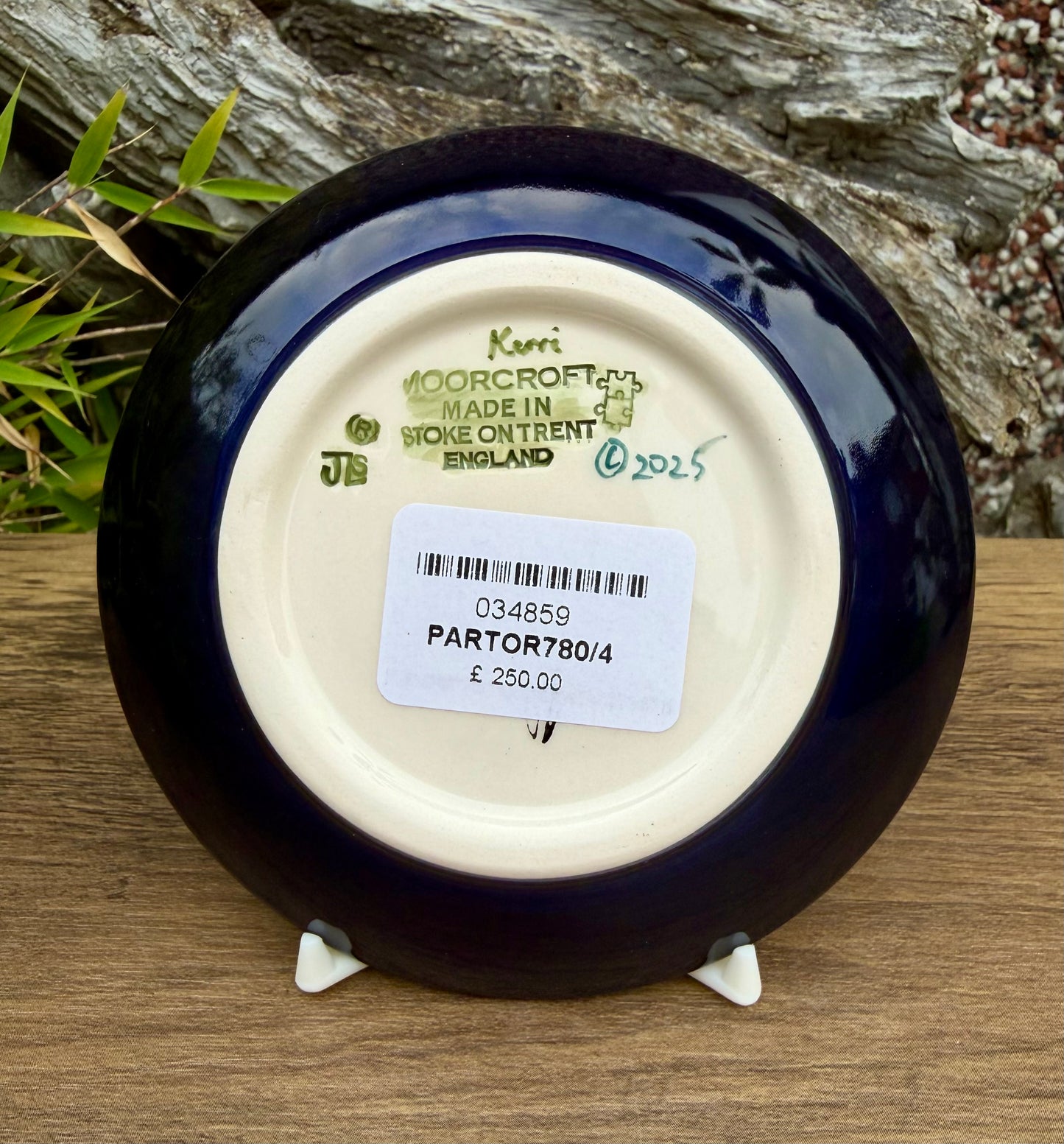 Moorcroft PARTRIDGE ORCHARD Tray Coaster 780/4 Retail Price £250