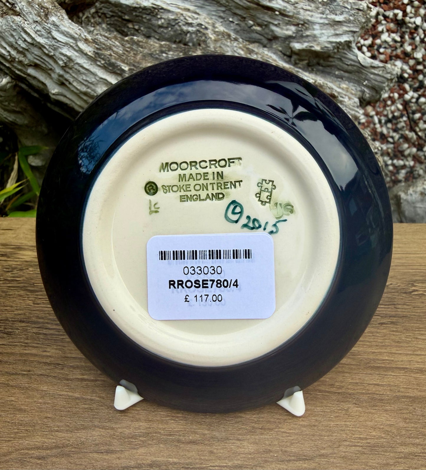 Moorcroft RED ROSE 780/4 Tray Coaster Retail Price £117