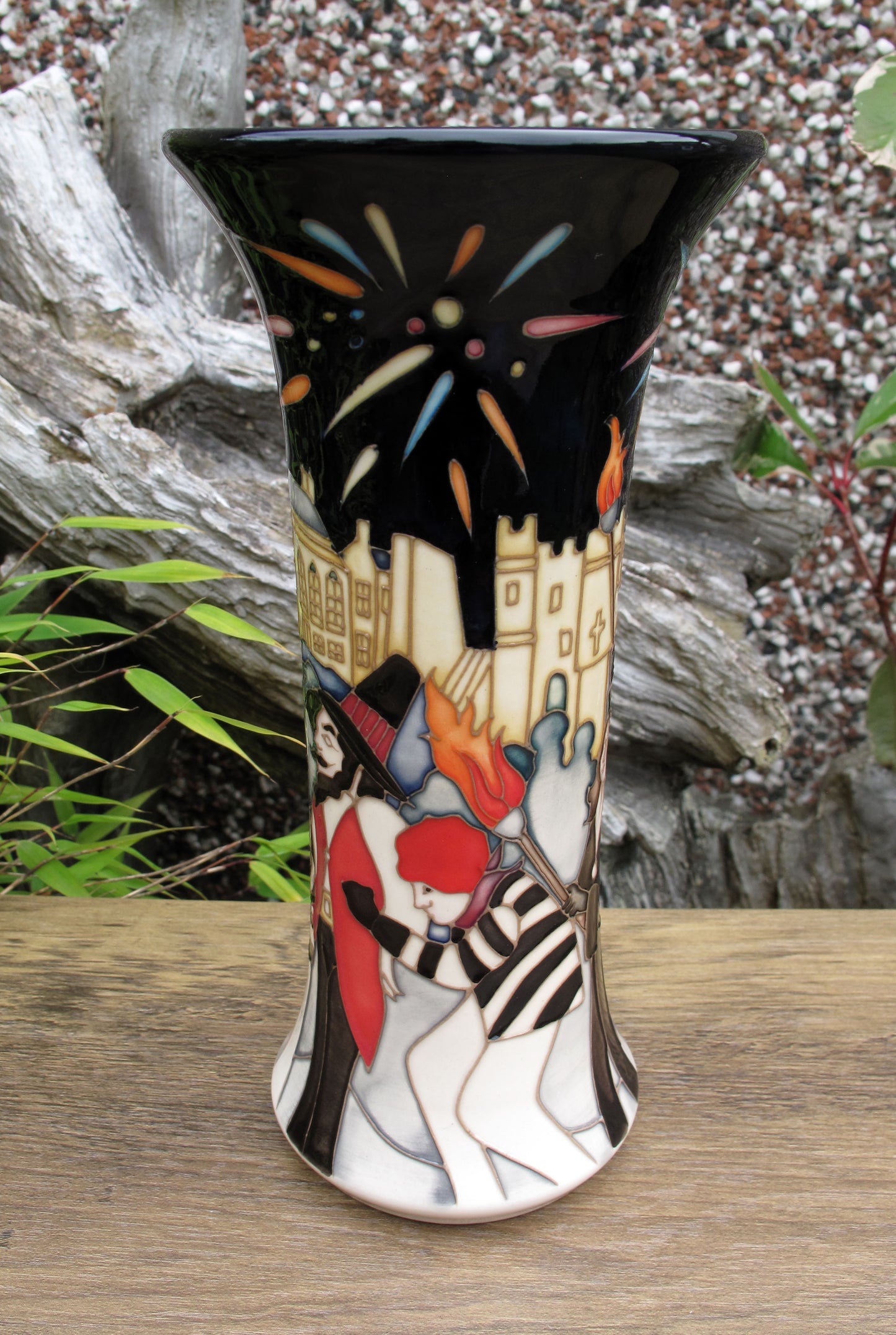 Moorcroft Rare SMUGLERS NIGHT Vase 158/8 Limited Edition 10/15 Retail Price £660