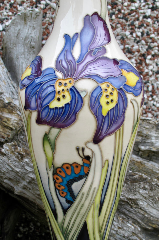 MOORCROFT WAVES IN MOTION Vase 137/12 Limited Edition 7/20 Retail Price £621