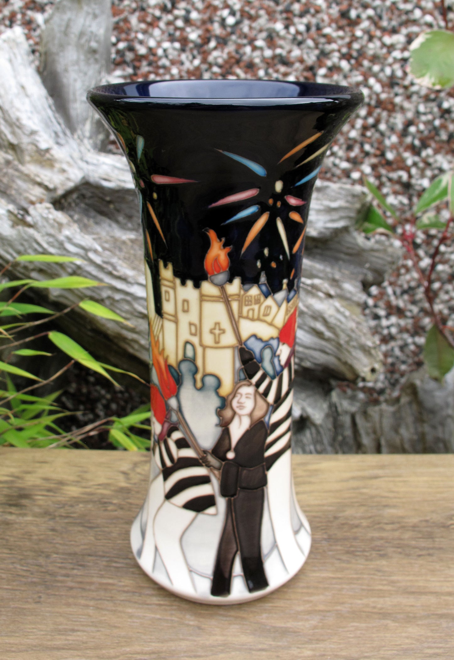 Moorcroft Rare SMUGLERS NIGHT Vase 158/8 Limited Edition 10/15 Retail Price £660