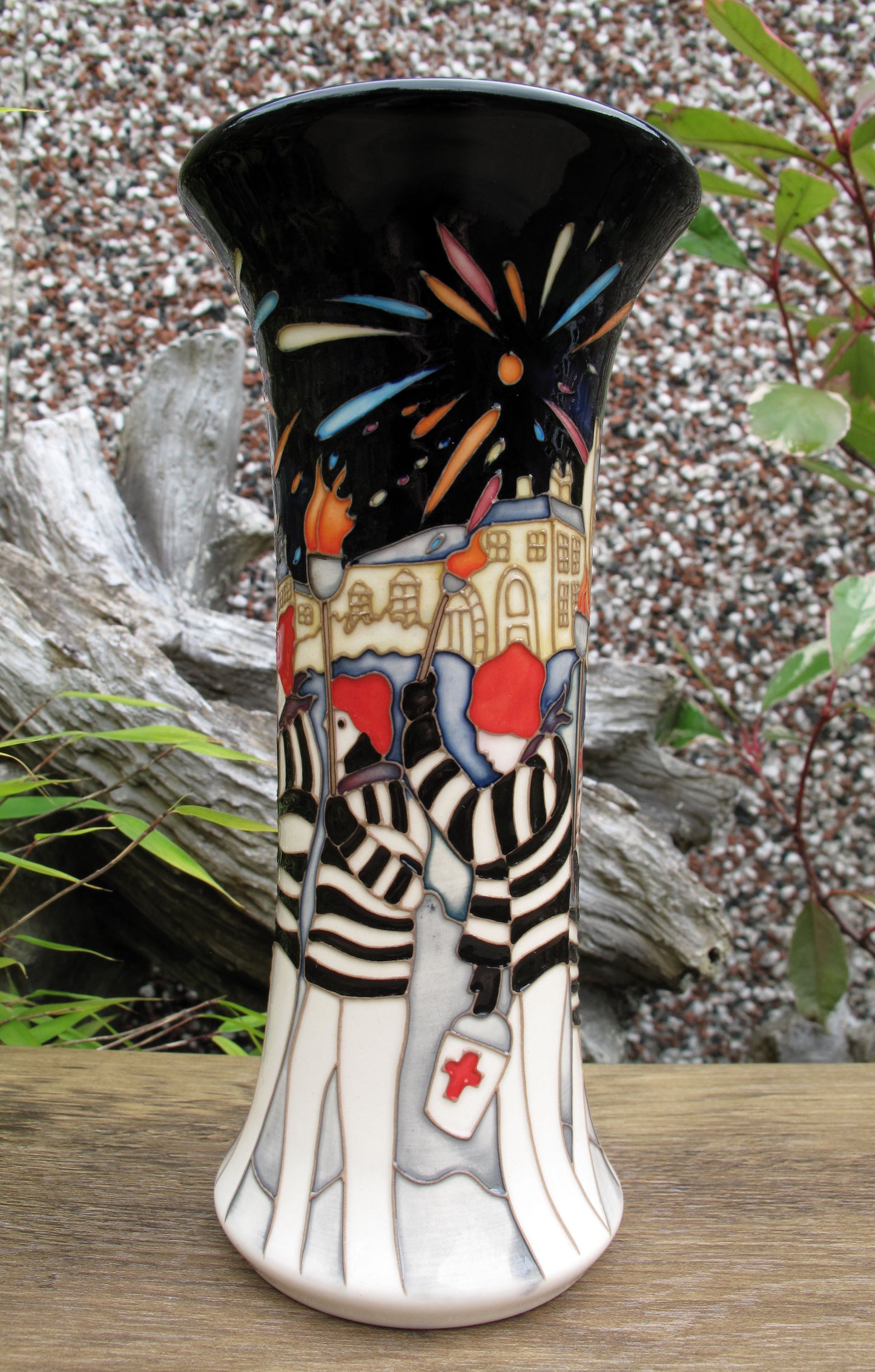 Moorcroft Rare SMUGLERS NIGHT Vase 158/8 Limited Edition 10/15 Retail Price £660