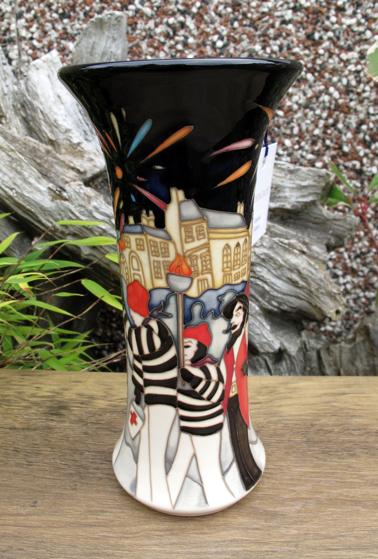 Moorcroft Rare SMUGLERS NIGHT Vase 158/8 Limited Edition 10/15 Retail Price £660