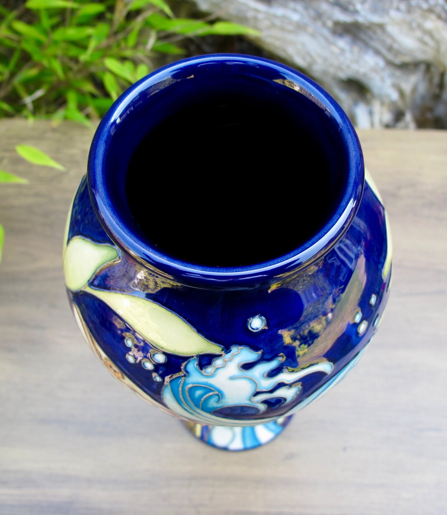 Moorcroft Rare RAINBOW TROUT VASE 75/10 Trial Dated 7.5.24 Retail Price £765