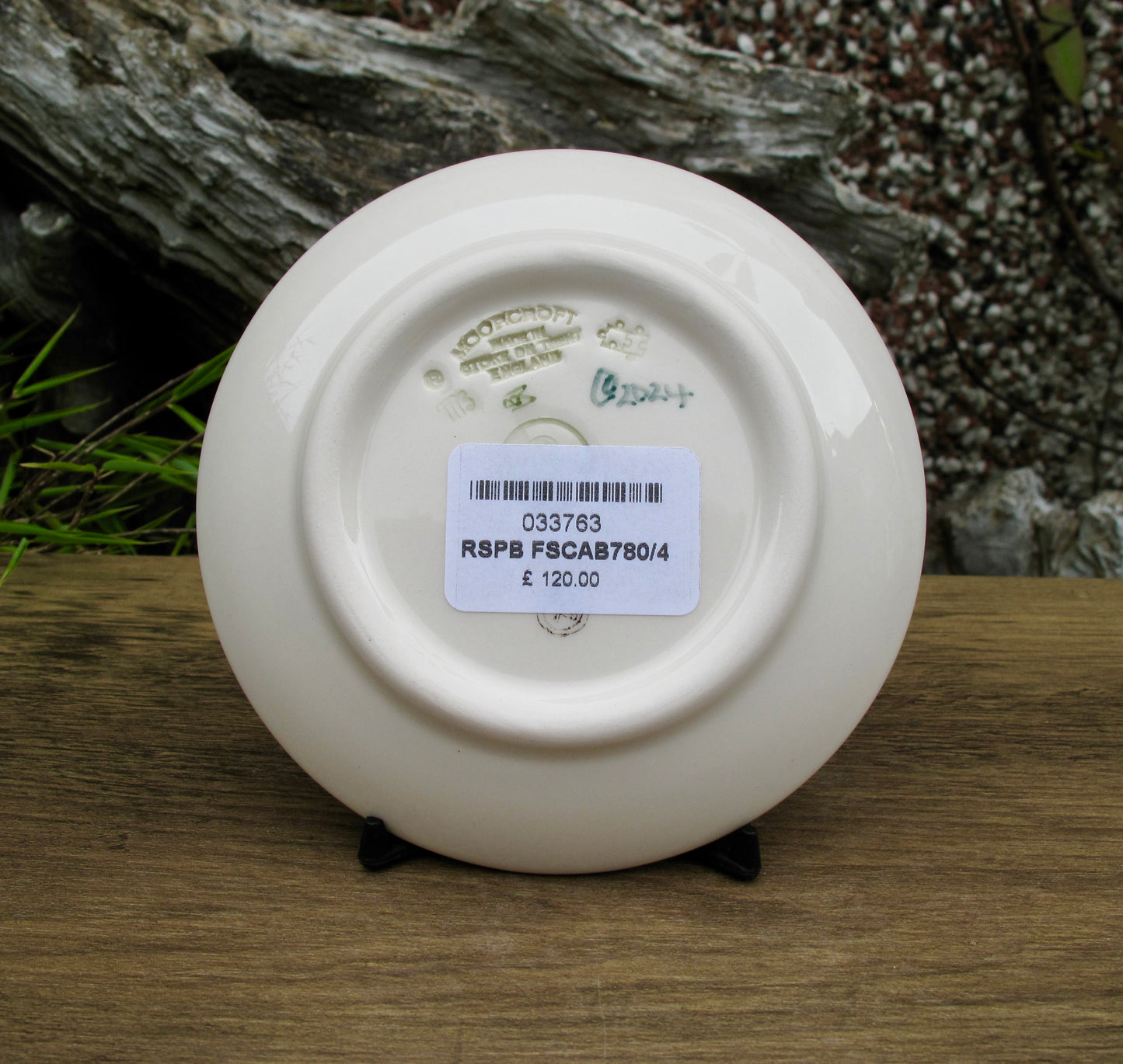 Moorcroft RSPB FIELD SCABIOUS 780/4 Tray Coaster 2025 Retail Price £120 Bees