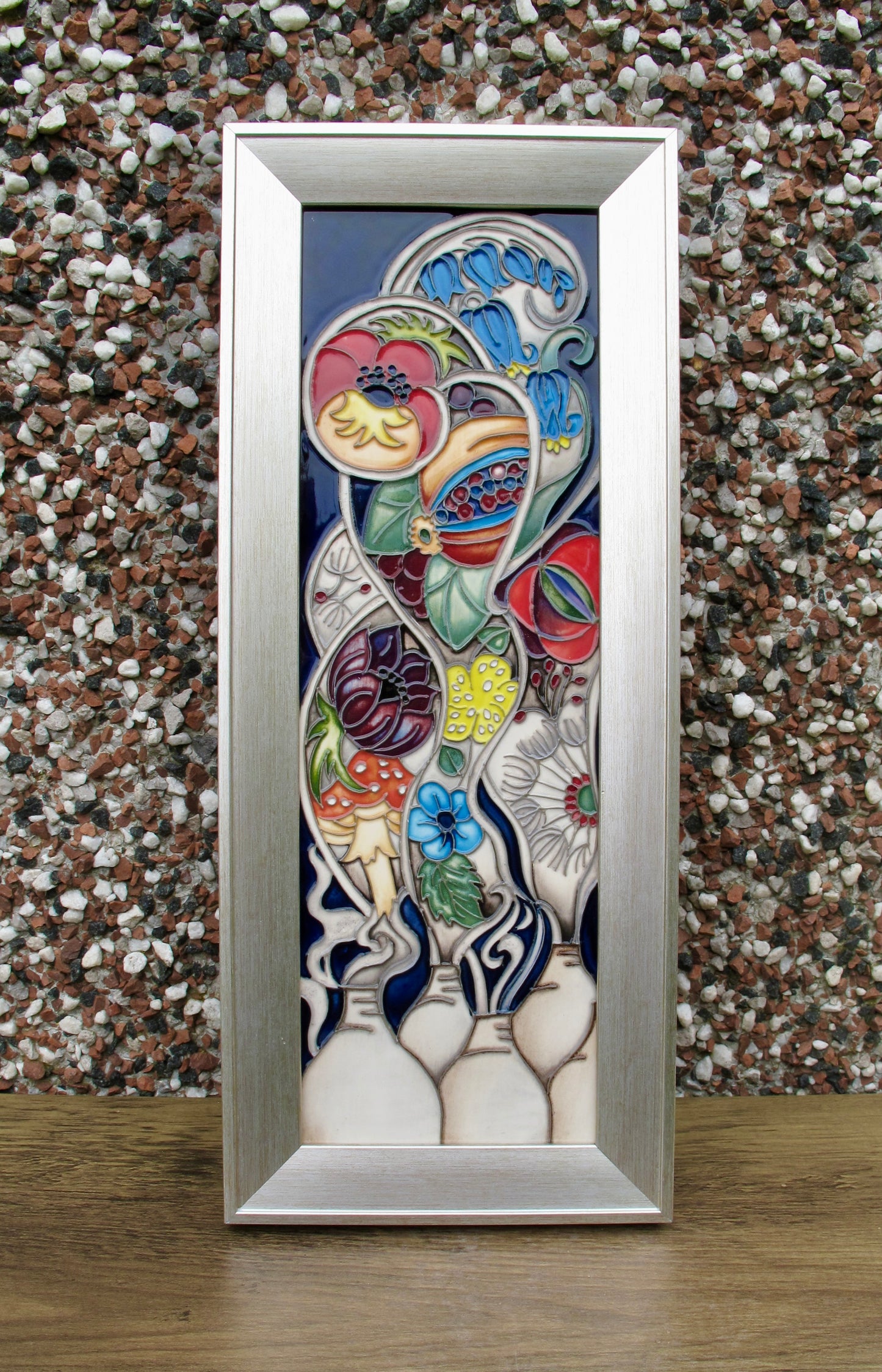 Moorcroft KALEIDOSCOPE OF COLOUR PLQ3 Wall Plaque N0.50. Retail Price £390