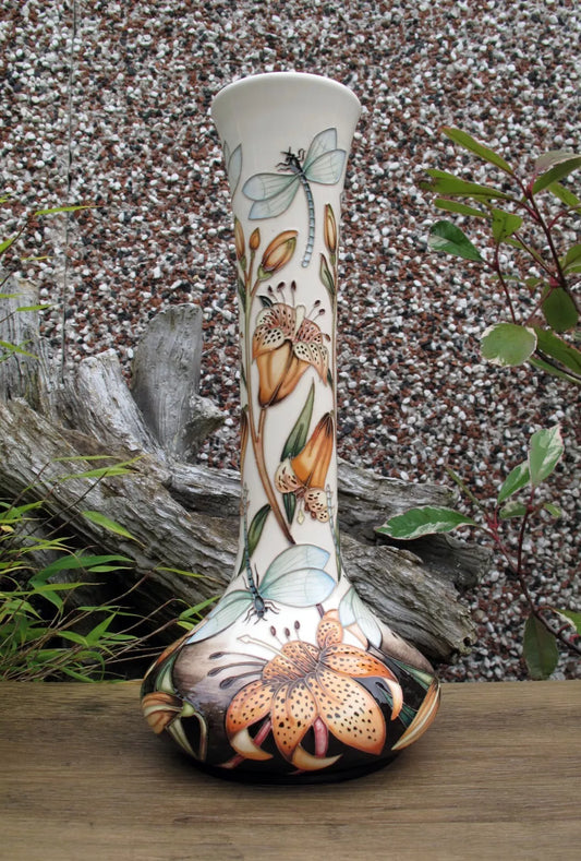 Moorcroft RHS LILIUM TIGRINUM Vase 99/11 Limited Edition 15 Retail Price £1135