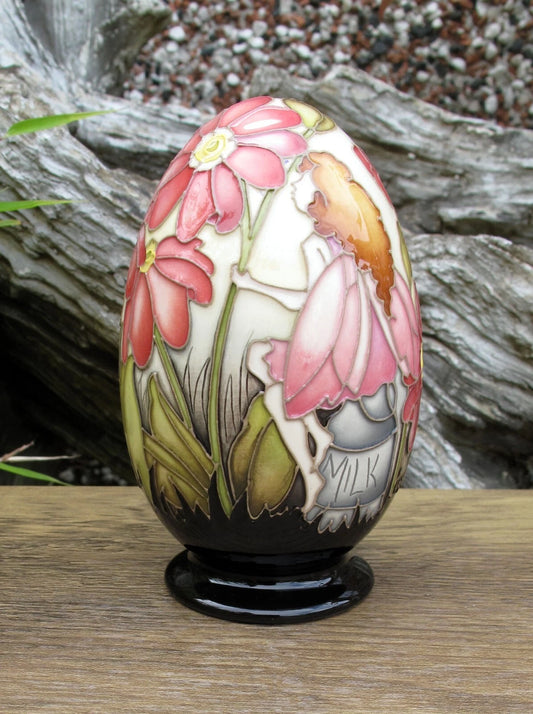 Moorcroft VERY RARE SCOTTISH EGG Trial Date 24.2.25 Retail Price £495 FAIRY