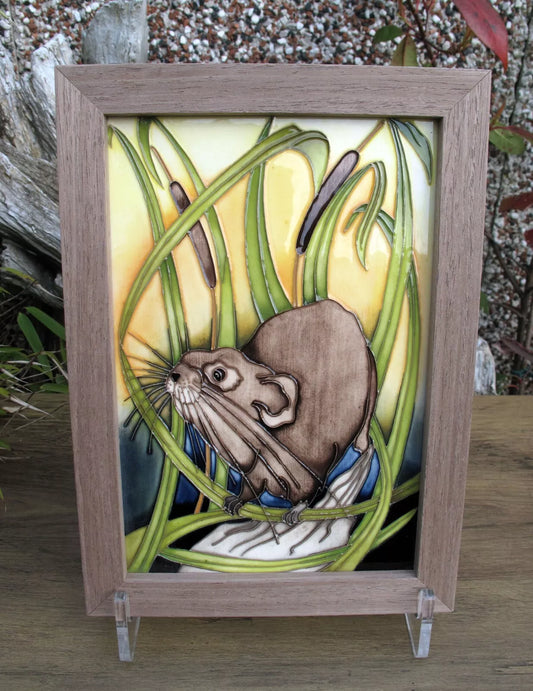 Moorcroft RSPB WATER VOLE HAVEN Plaque PLQ11 Trial 17.7.23 Retail Price £545