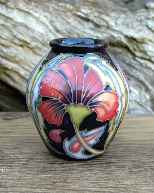 Moorcroft Exquisite MEDIEVAL Miniature Vase Shape 4/2 Retail Price £245 R Bishop