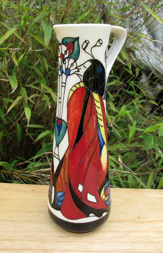 Moorcroft MADAME BUTTERFLY Jug JU7 Limited Edition 50/75 First Quality R. Bishop