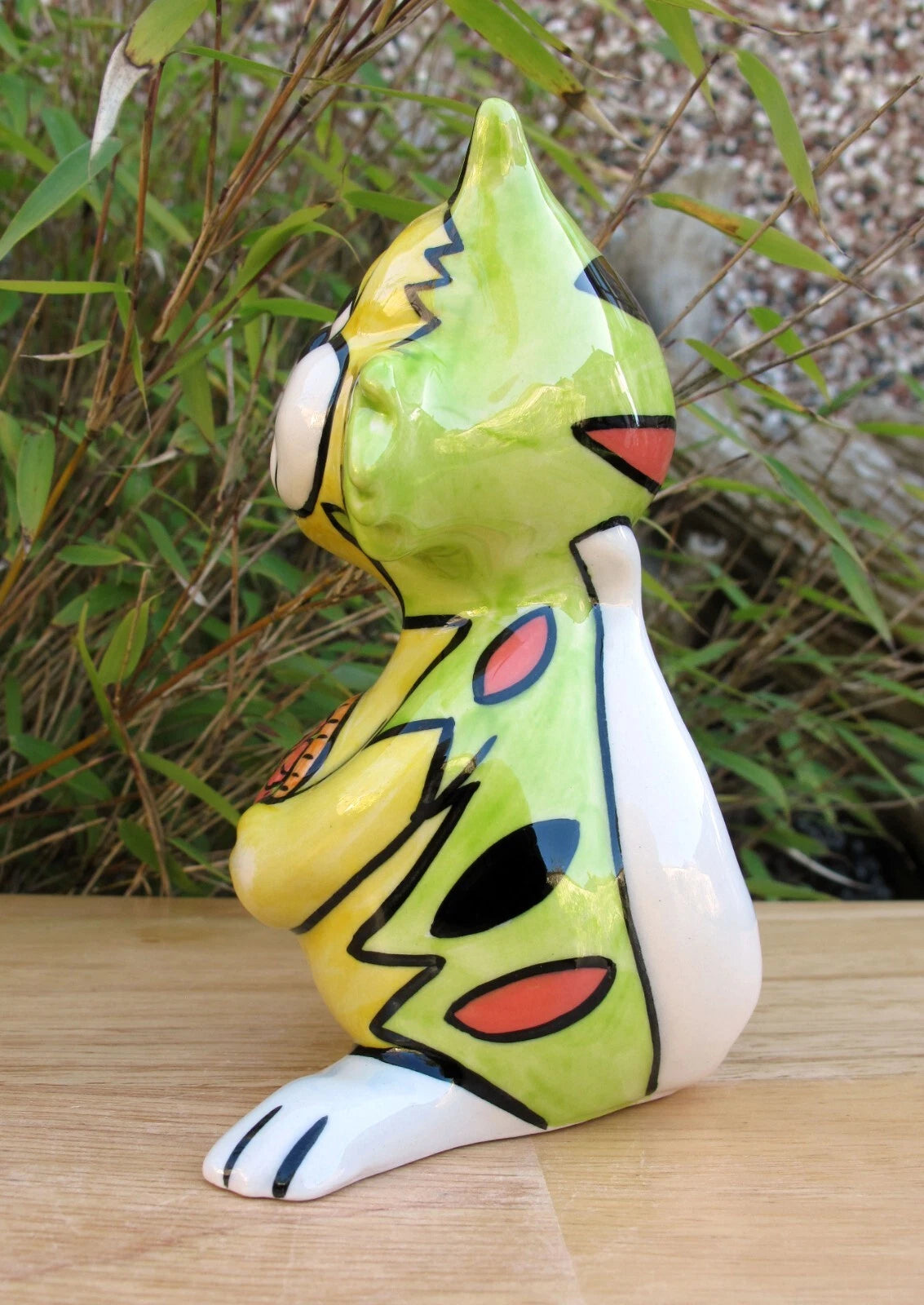 Lorna Bailey Exquisite PROTOTYPE RARE COLOURWAY BASKET CAT 2003 Easter