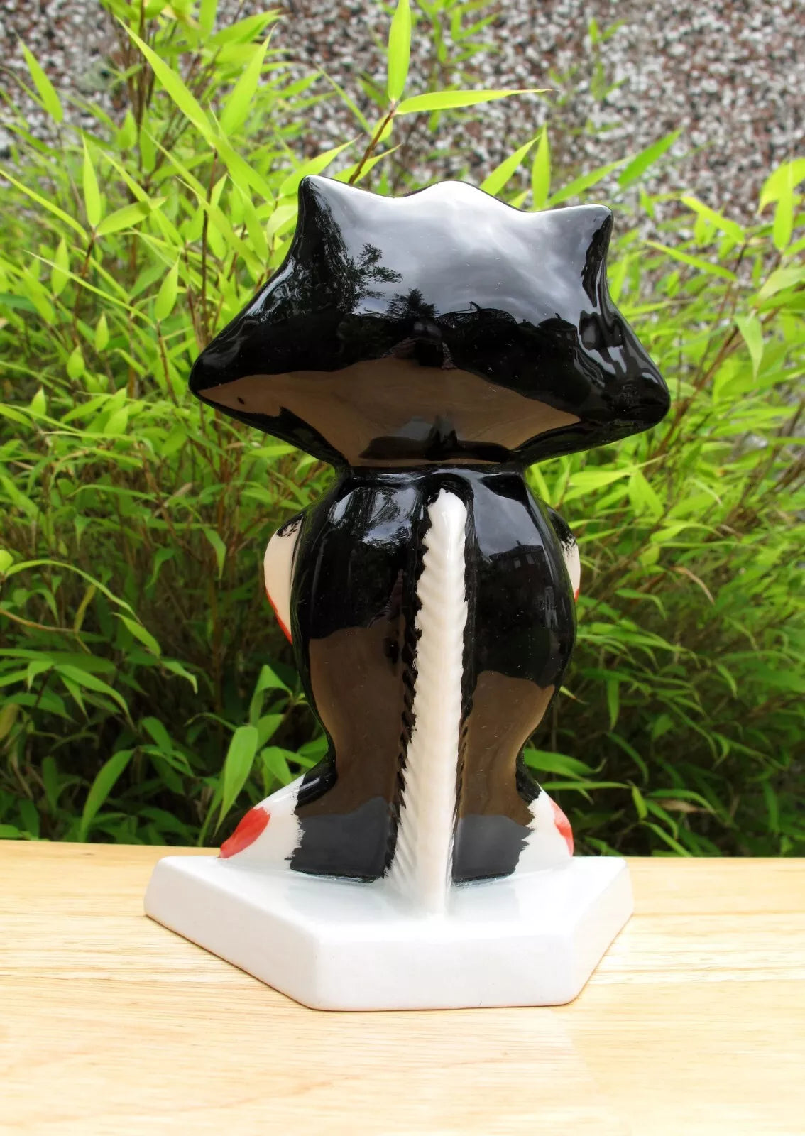 Lorna Bailey Rare PROTOTYPE COLOURWAY CAT FISH 2005 Red/Black/White