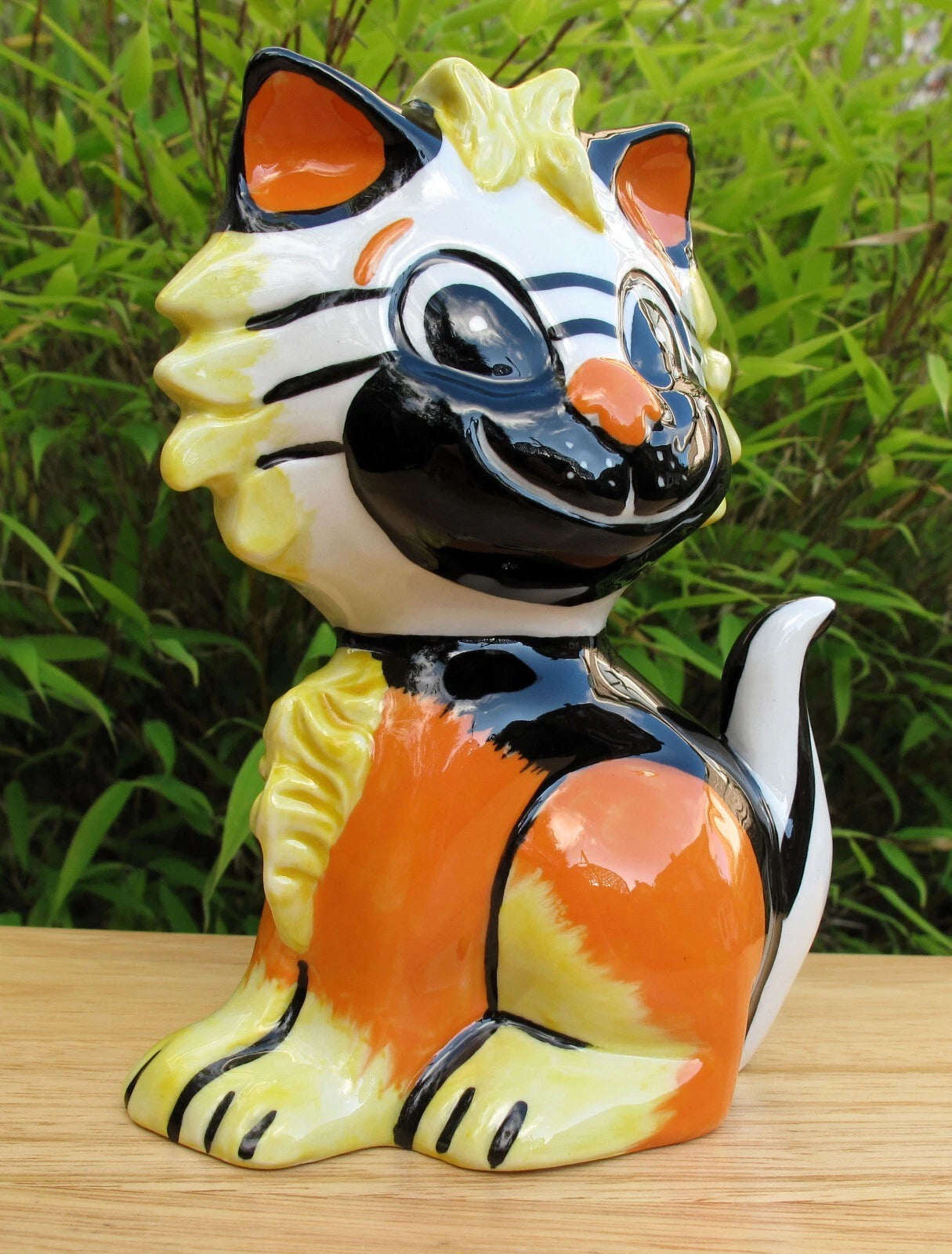 Lorna Bailey Rare Exquisite PROTOTYPE COLOURWAY STRIKER THE CAT 2004