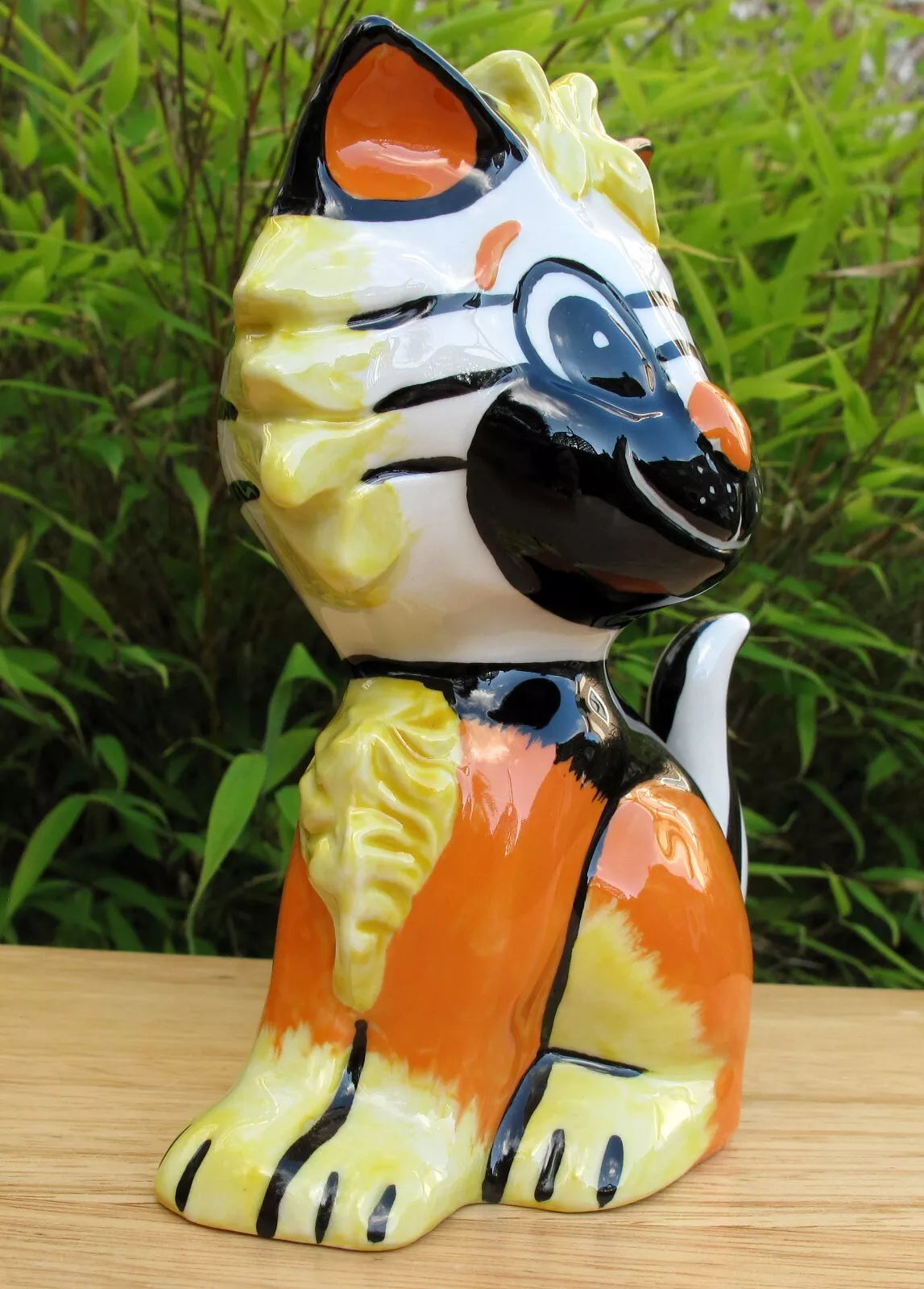 Lorna Bailey Rare Exquisite PROTOTYPE COLOURWAY STRIKER THE CAT 2004