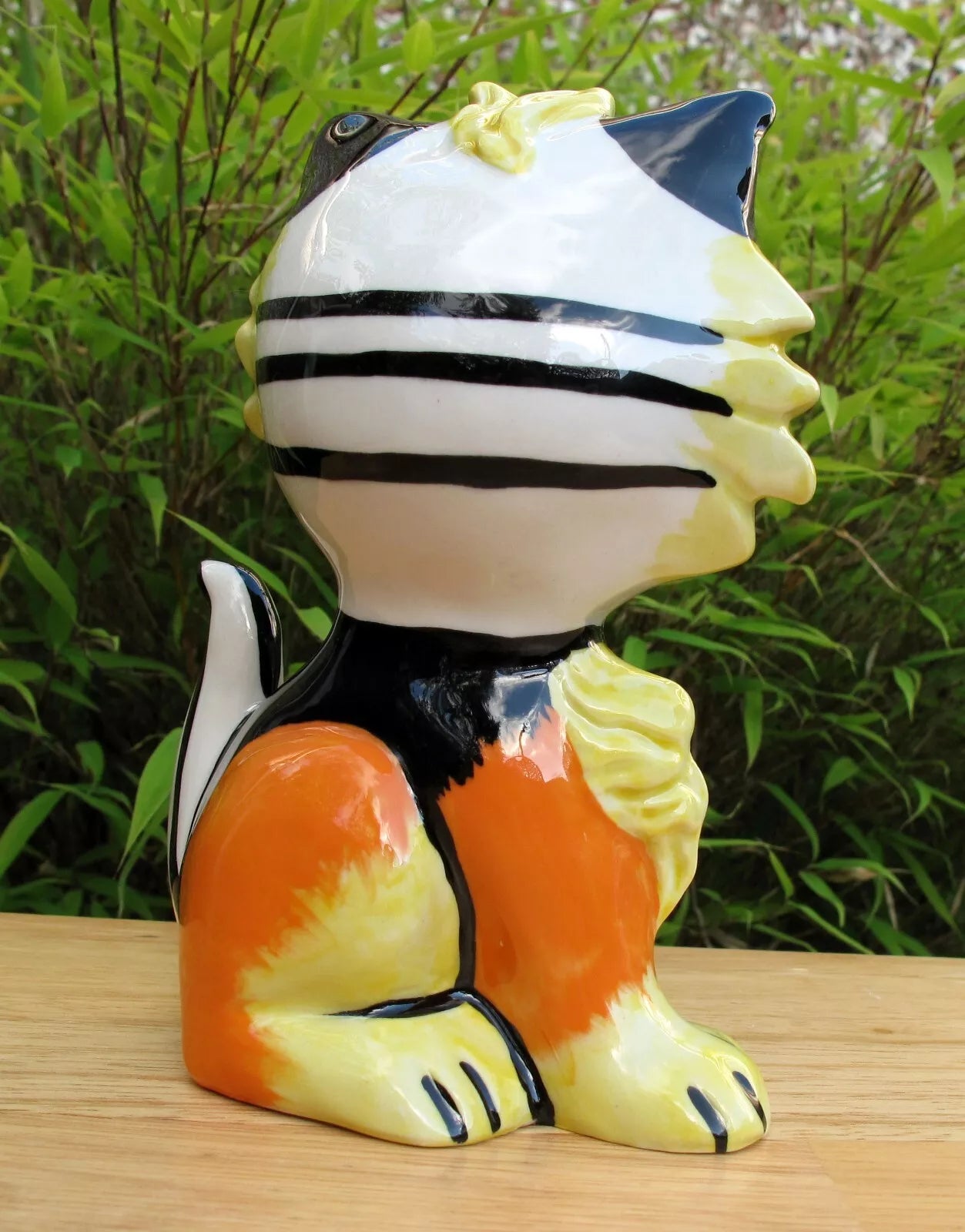 Lorna Bailey Rare Exquisite PROTOTYPE COLOURWAY STRIKER THE CAT 2004