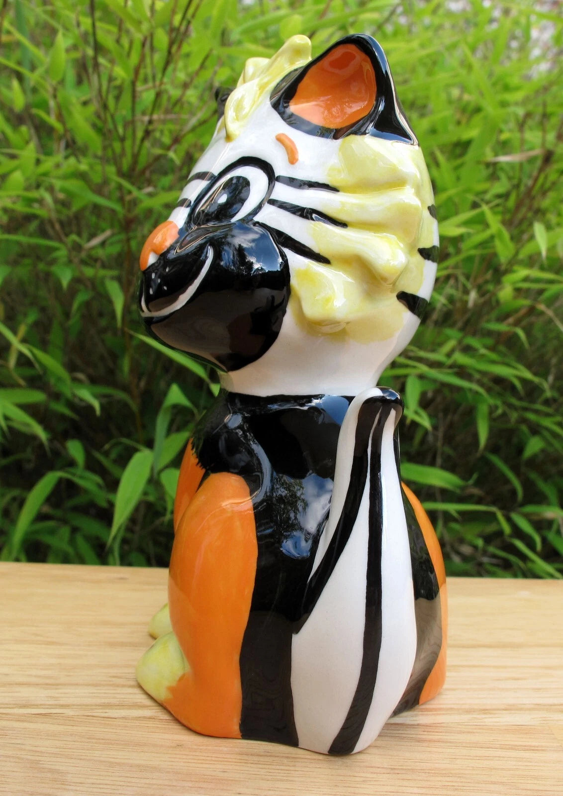 Lorna Bailey Rare Exquisite PROTOTYPE COLOURWAY STRIKER THE CAT 2004