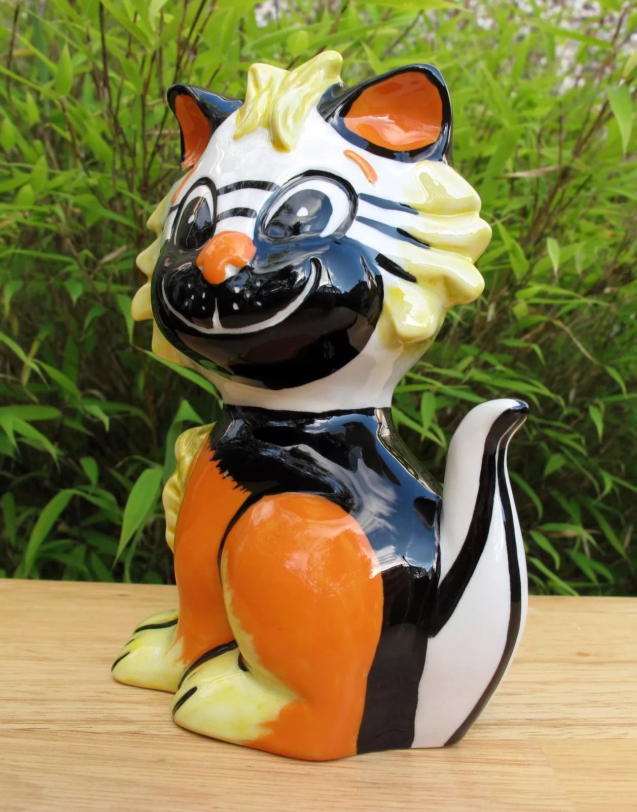 Lorna Bailey Rare Exquisite PROTOTYPE COLOURWAY STRIKER THE CAT 2004