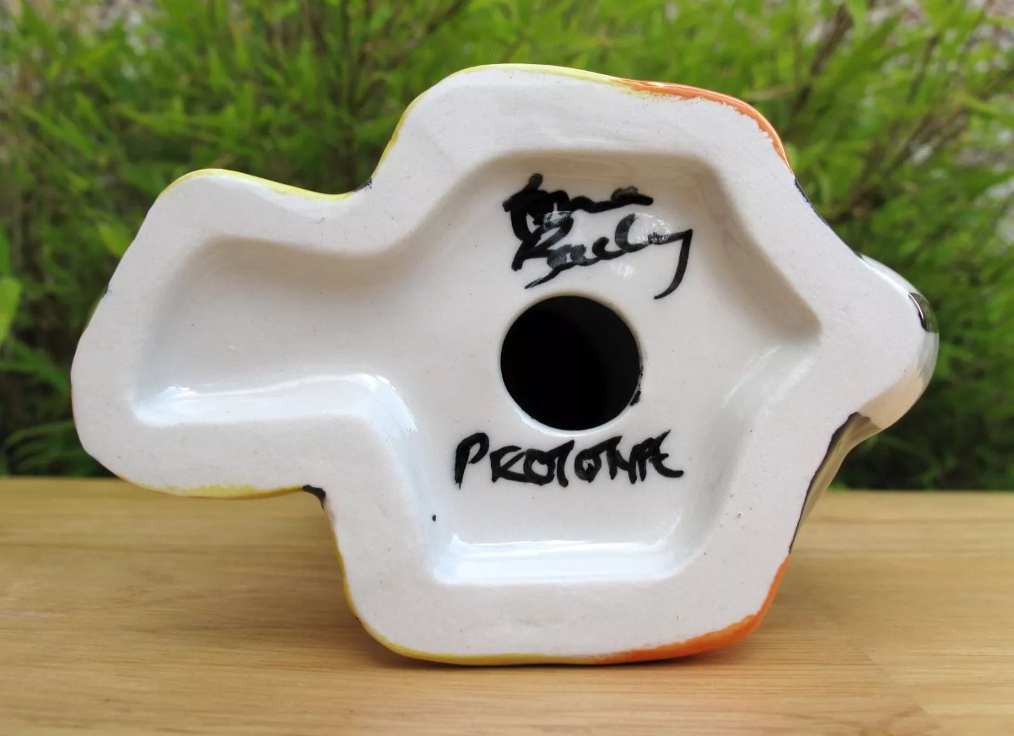 Lorna Bailey Rare Exquisite PROTOTYPE COLOURWAY STRIKER THE CAT 2004