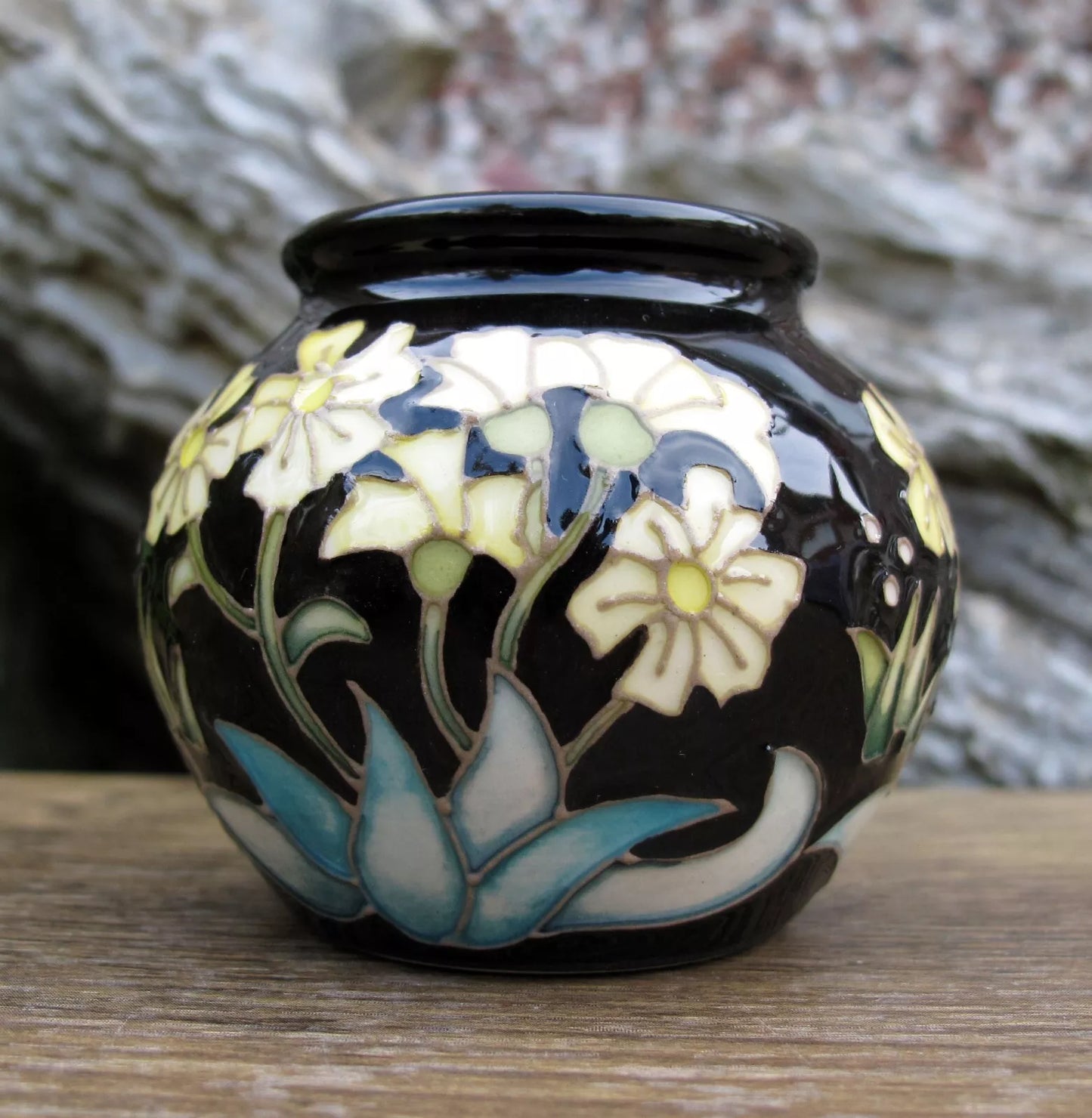 Moorcroft MILLIEFLEURS Miniature Vase Shape 55/2 Retail Price £270 Emma Bossons