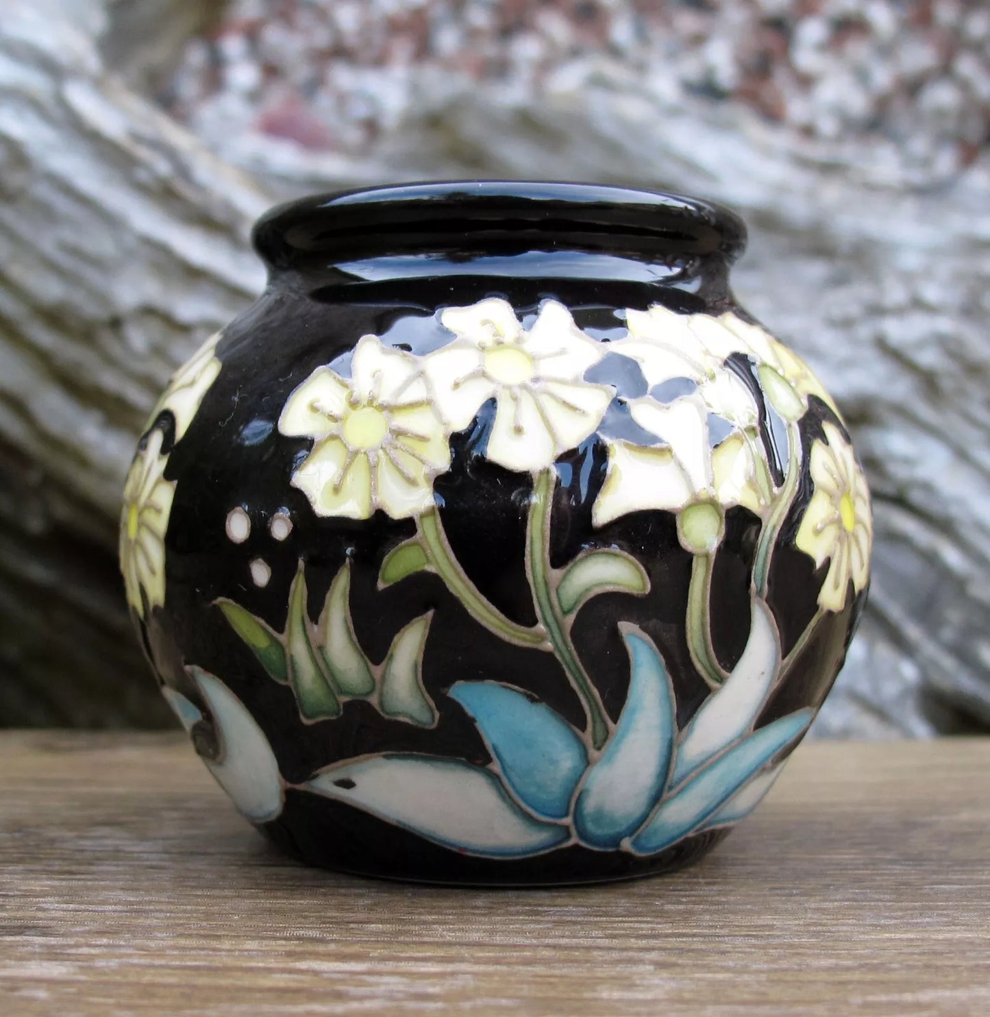 Moorcroft MILLIEFLEURS Miniature Vase Shape 55/2 Retail Price £270 Emma Bossons