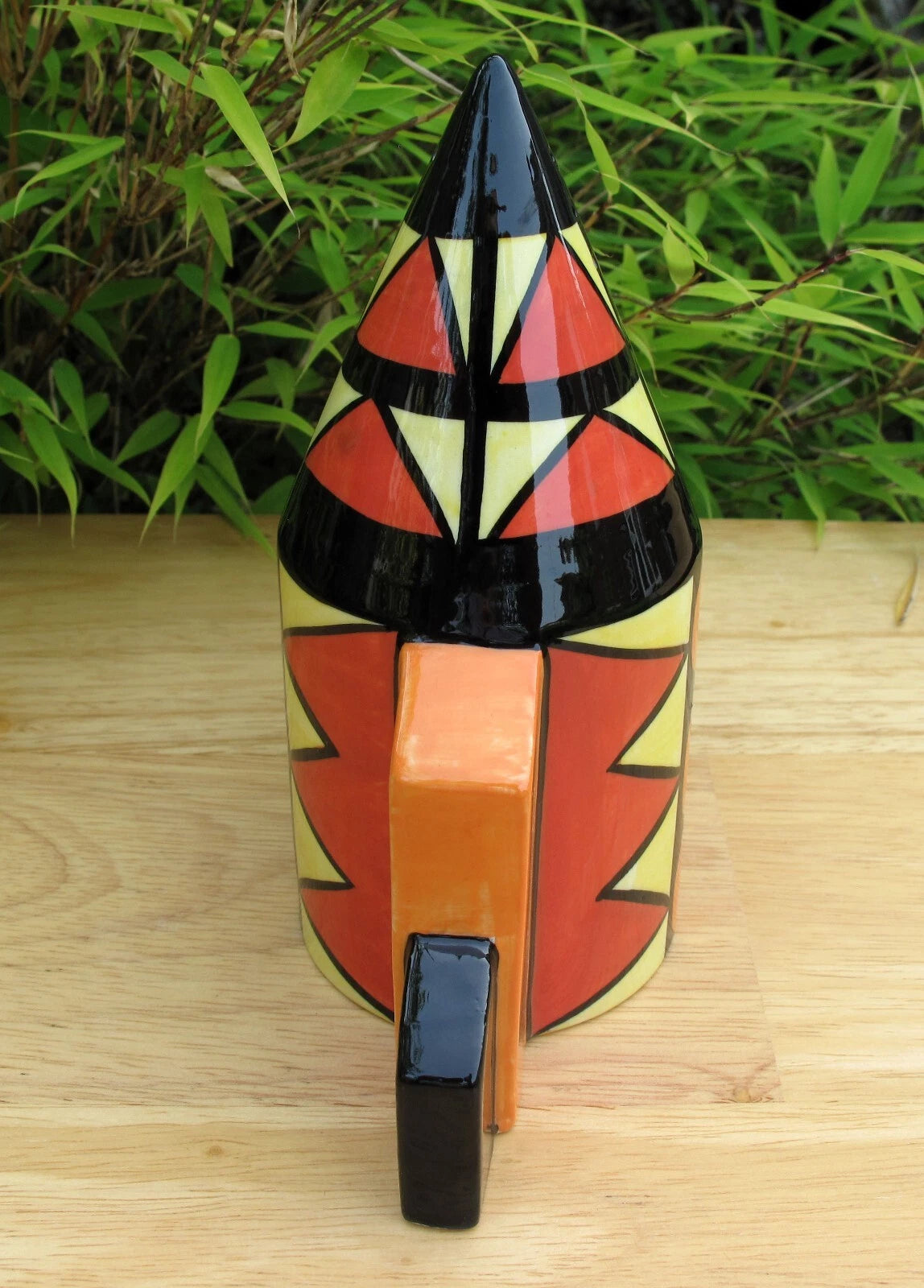 Lorna Bailey PROTOTYPE APOLLO Rocket Sugar Shaker Sifter dated 4/8/99