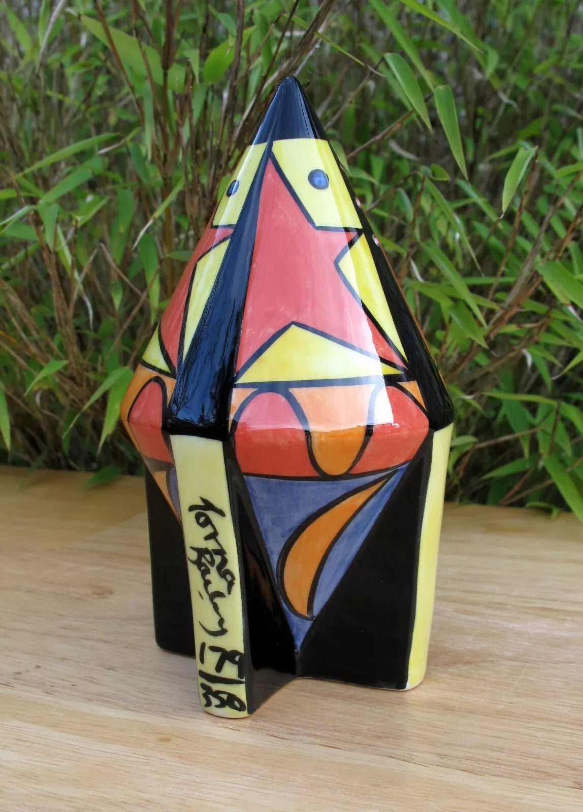 Lorna Bailey COSMOS Sugar Sifter Limited Edition 179/350 December 1999 Rocket