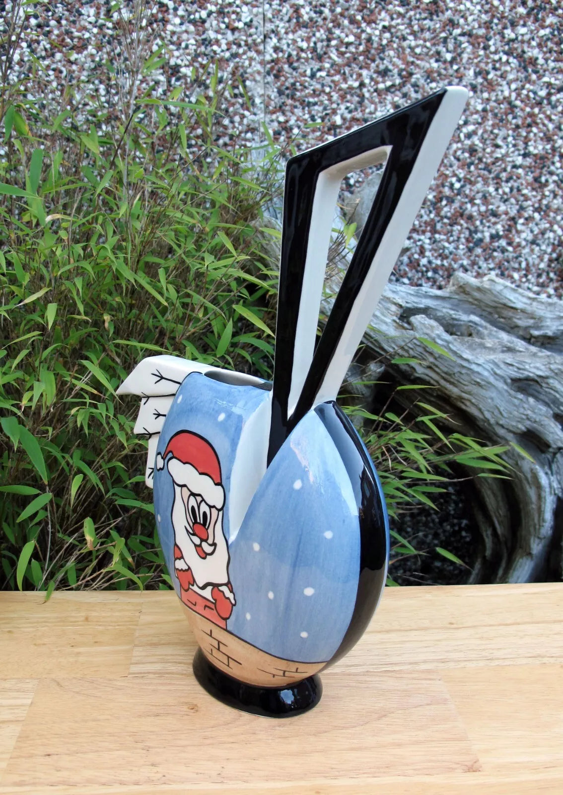 Lorna Bailey Rare CHRISTMAS EVE TALL HANDLED WAFER JUG November 2004 Santa Claus