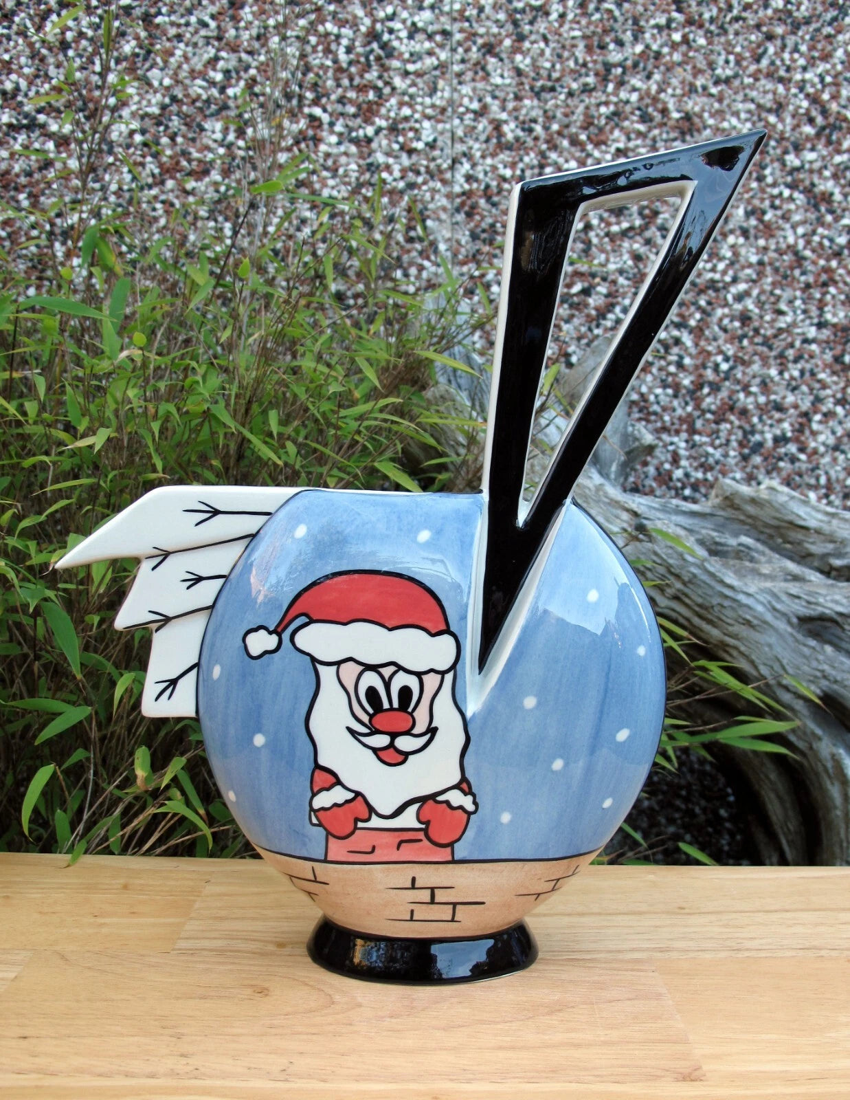 Lorna Bailey Rare CHRISTMAS EVE TALL HANDLED WAFER JUG November 2004 Santa Claus
