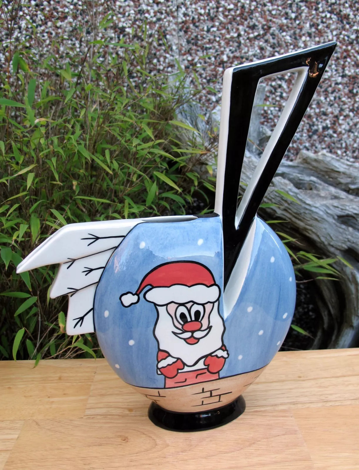 Lorna Bailey Rare CHRISTMAS EVE TALL HANDLED WAFER JUG November 2004 Santa Claus