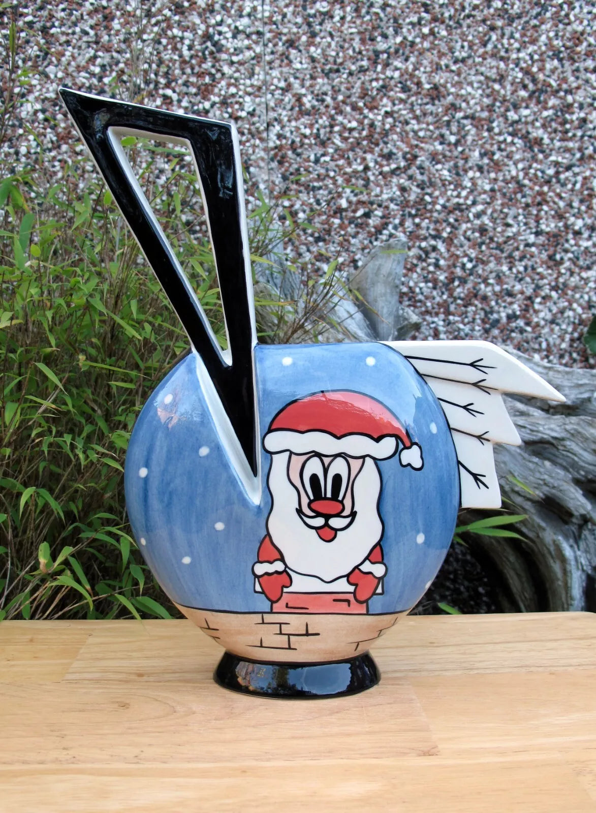 Lorna Bailey Rare CHRISTMAS EVE TALL HANDLED WAFER JUG November 2004 Santa Claus