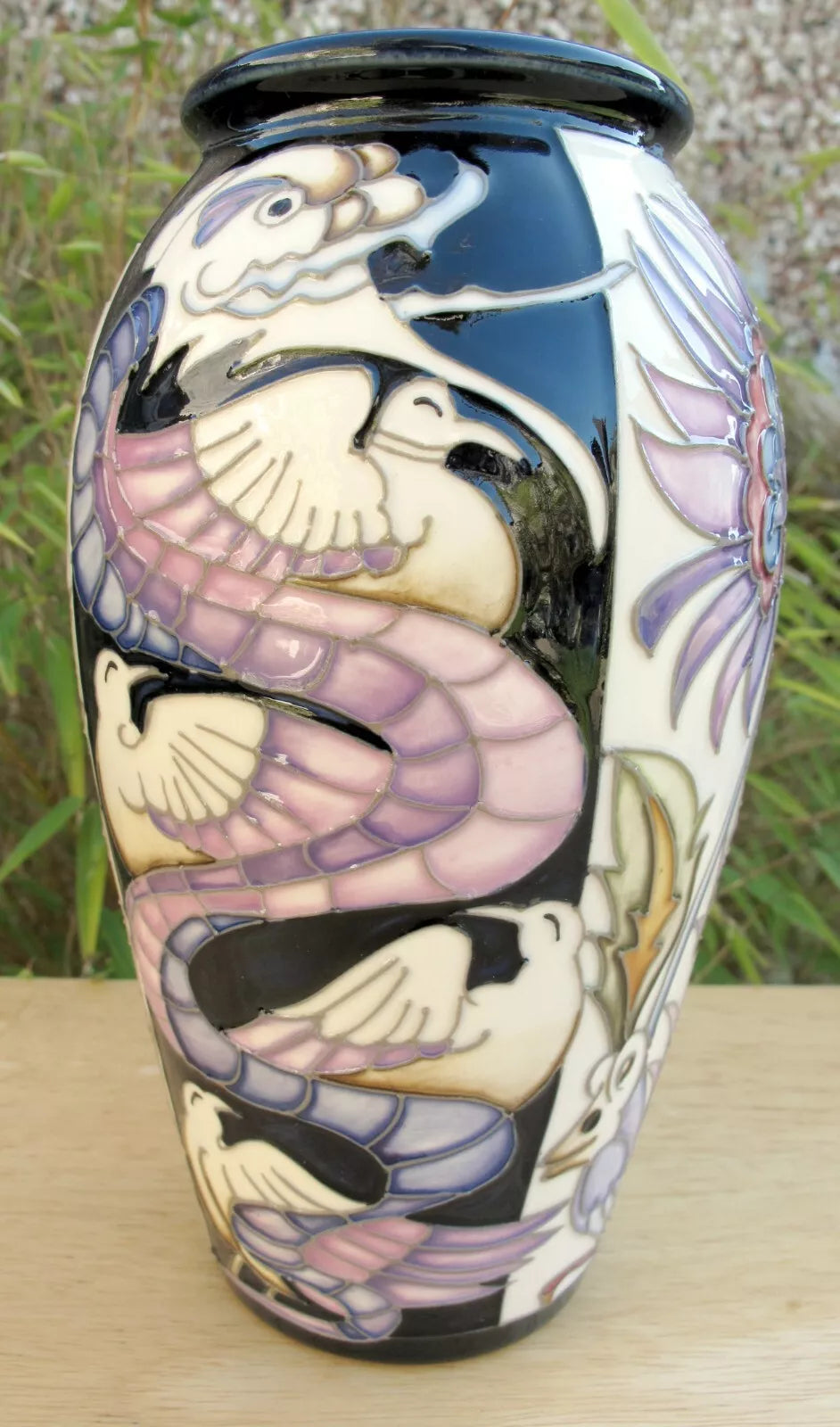 Moorcroft ENCHANTMENT Trial Date 11.12.19 Vase 393/7 Retail Price £725 Snakes