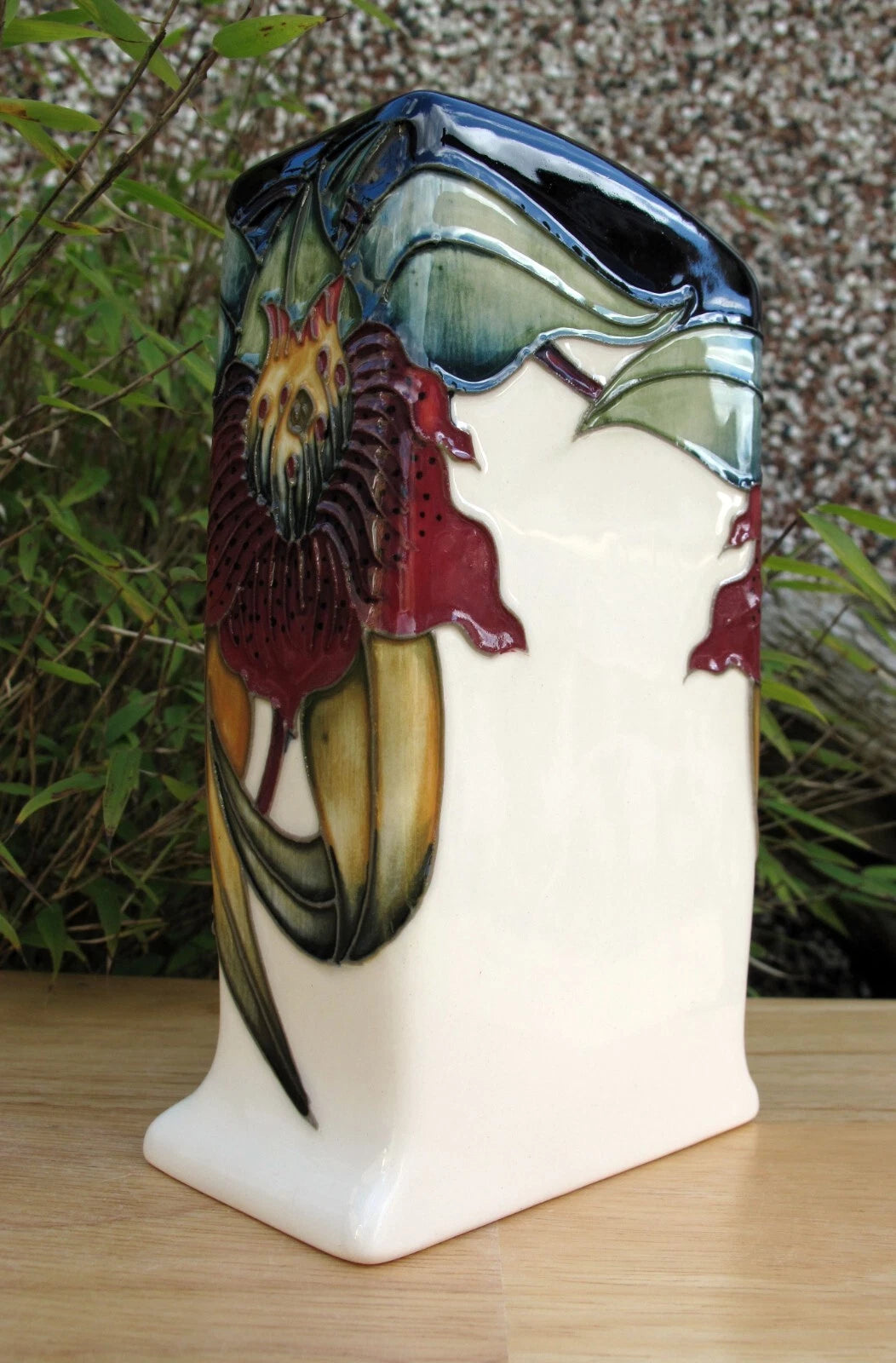 Moorcroft ANNA LILY CLOCK CL1 First Quality RRP £425 Floral Nicola Slaney