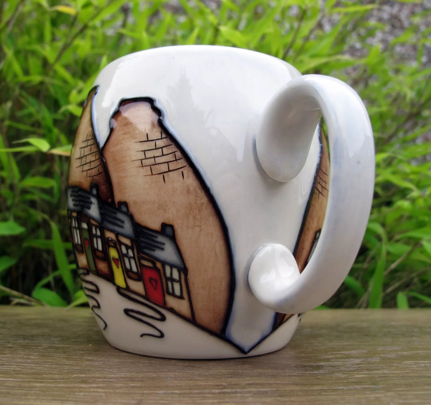 Moorcroft Exquisite CITY GUARDIAN Barrel Mug MU2 Reatail Price £340 Vicky Lovatt