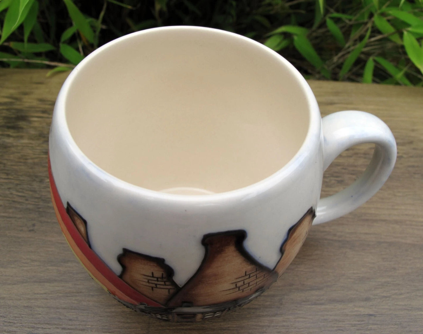 Moorcroft Exquisite CITY GUARDIAN Barrel Mug MU2 Reatail Price £340 Vicky Lovatt