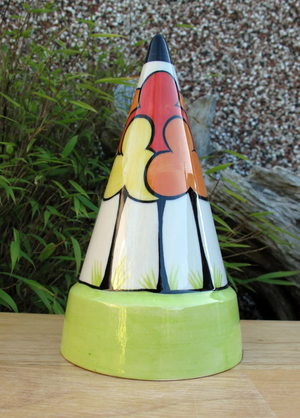 Lorna Bailey WOODLANDS ROUND BASED Sugar Sifter Shaker 2000 Commission F.Eardley