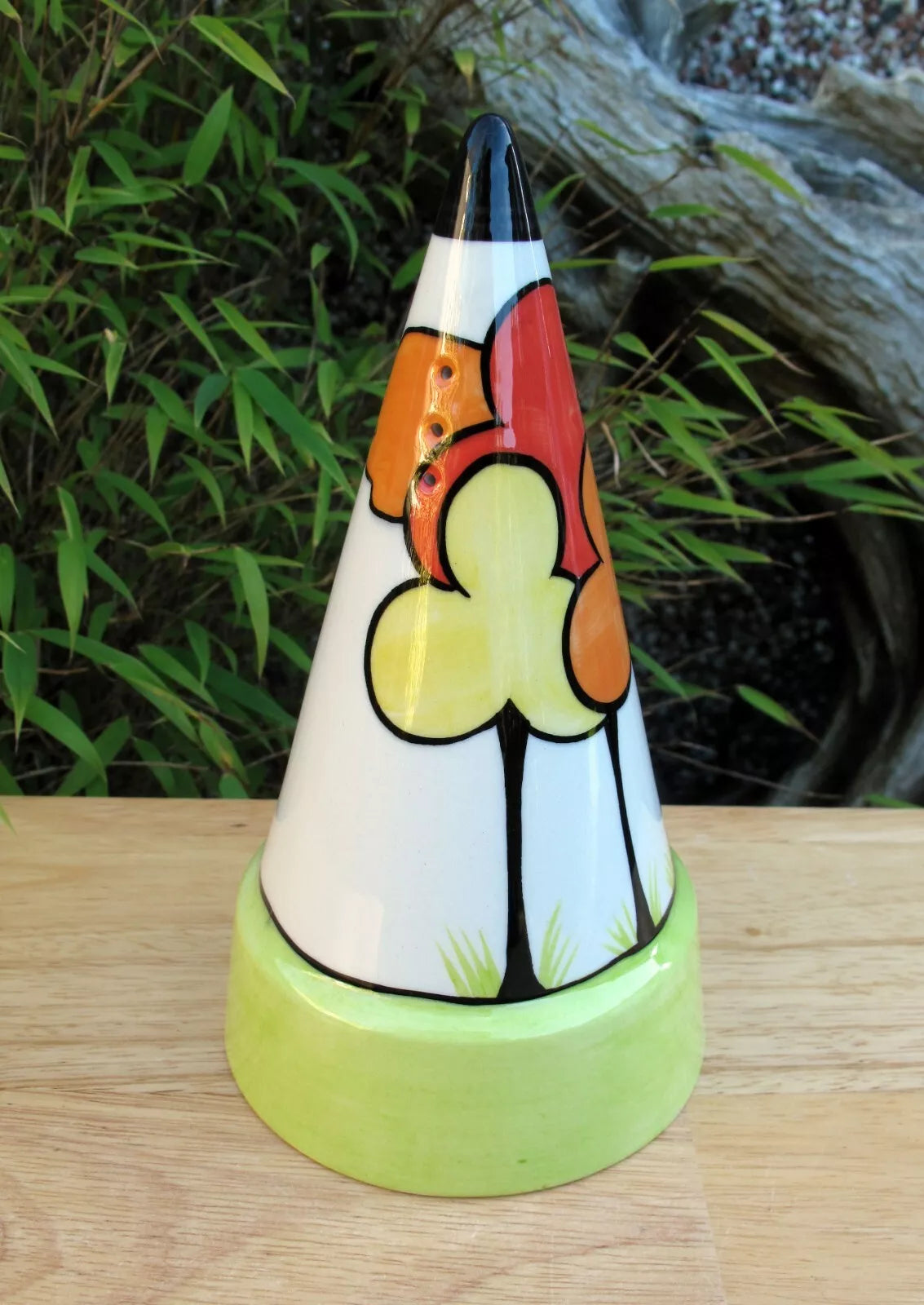 Lorna Bailey WOODLANDS ROUND BASED Sugar Sifter Shaker 2000 Commission F.Eardley