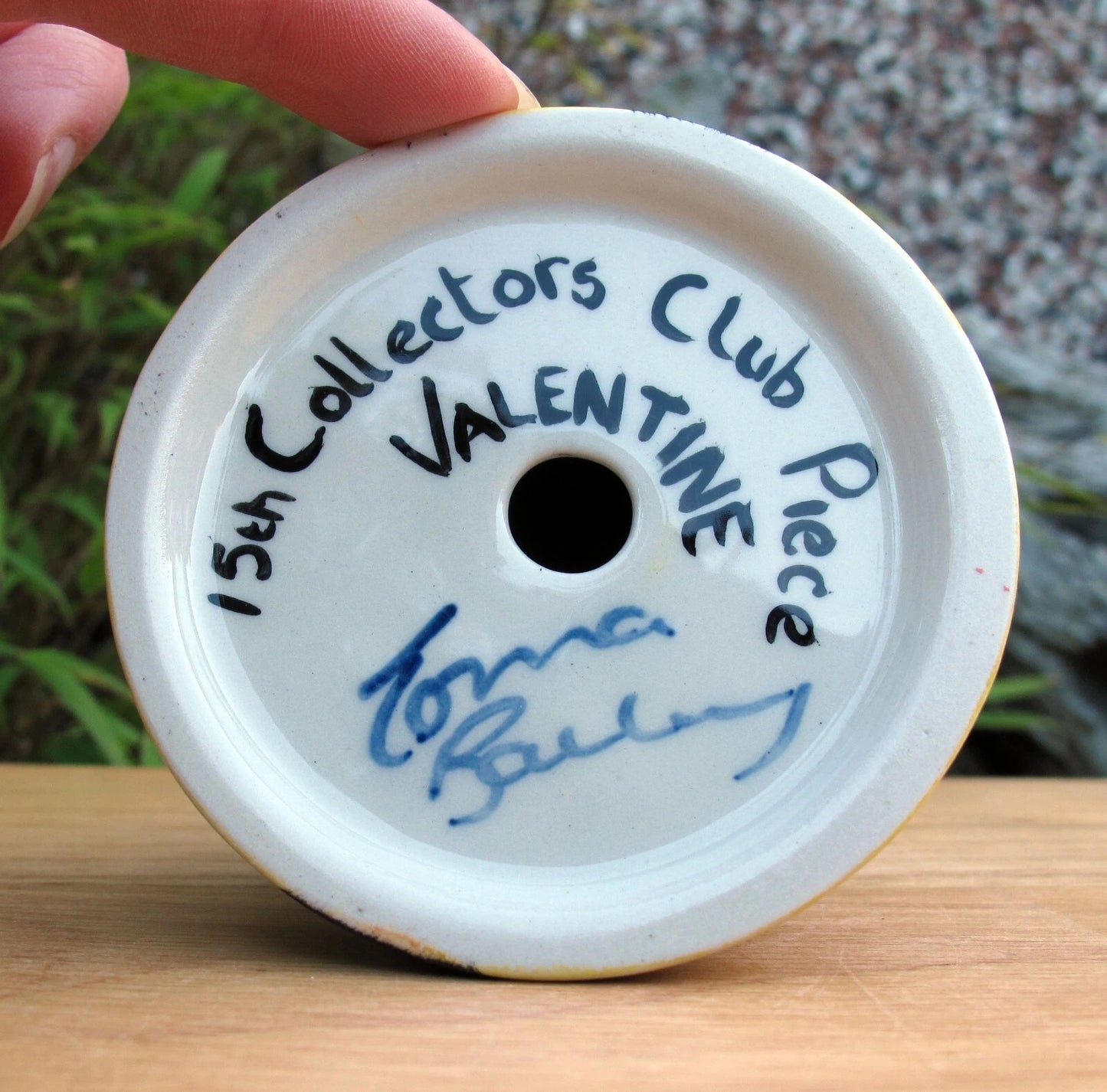 Lorna Bailey VALENTINE 15th Collectors Club Piece January 2005 Sugar Shaker