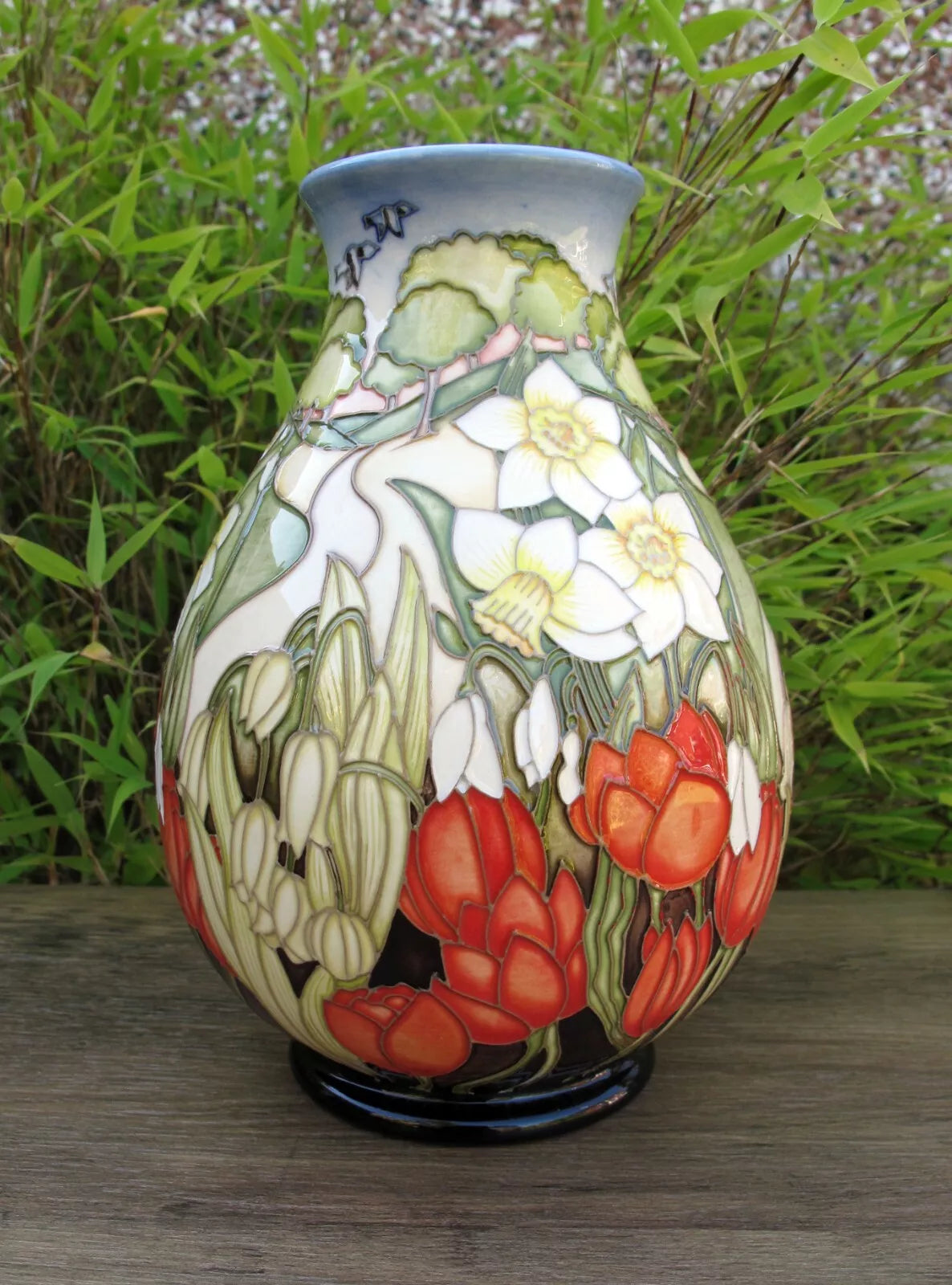 Moorcroft FOUR SEASONS SPRING 7/7 Vase No.7 Retail Price £1245 Paul Hilditch