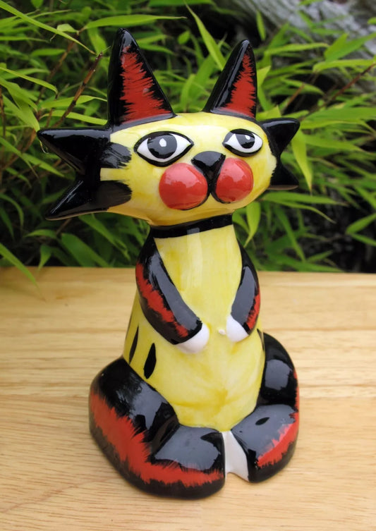 Rare Early Lorna Bailey PROTOTYPE SUNNY the Cat Dated 22/1/02