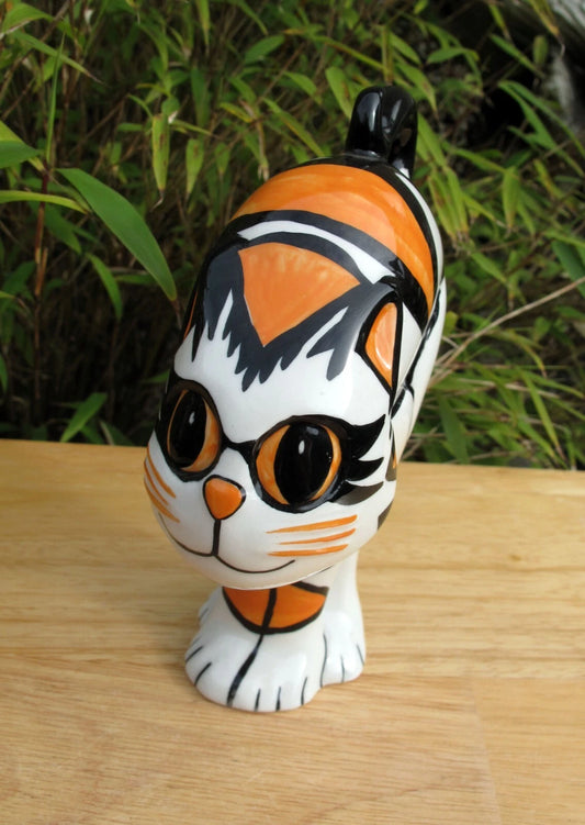 Lorna Bailey OGGY the Cat Feb 2003 ( Reference in Catalogue 2 Book page 43 )